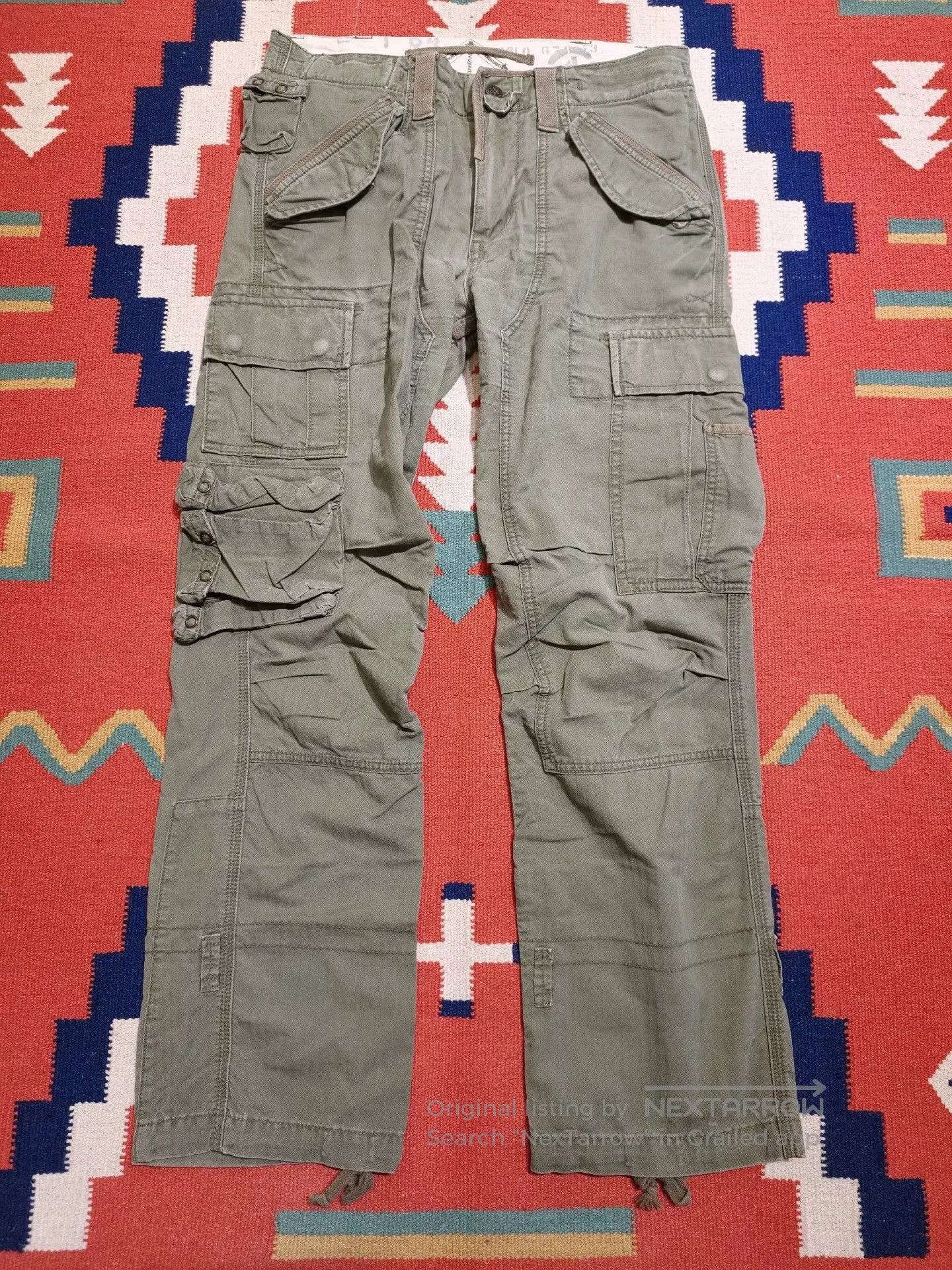RRL Ralph Lauren RRL Ralph Lauren Vintage Cargo Paratrooper Pants. Size US 32 / EU 48 - 1 Thumbnail