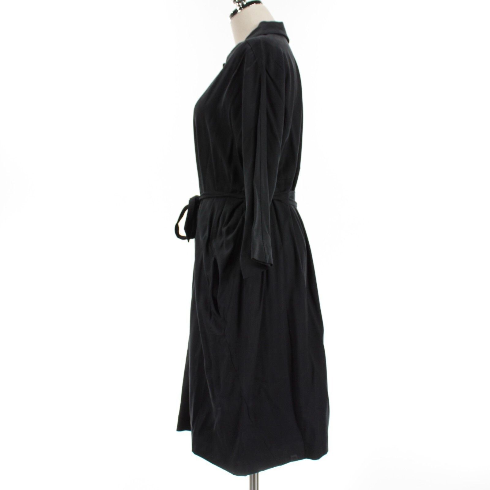 Lululemon Lululemon NWOT Perfectly Poised Black Midi Shirt Dress Sz 8 Size M / US 6-8 / IT 42-44 - 7 Thumbnail