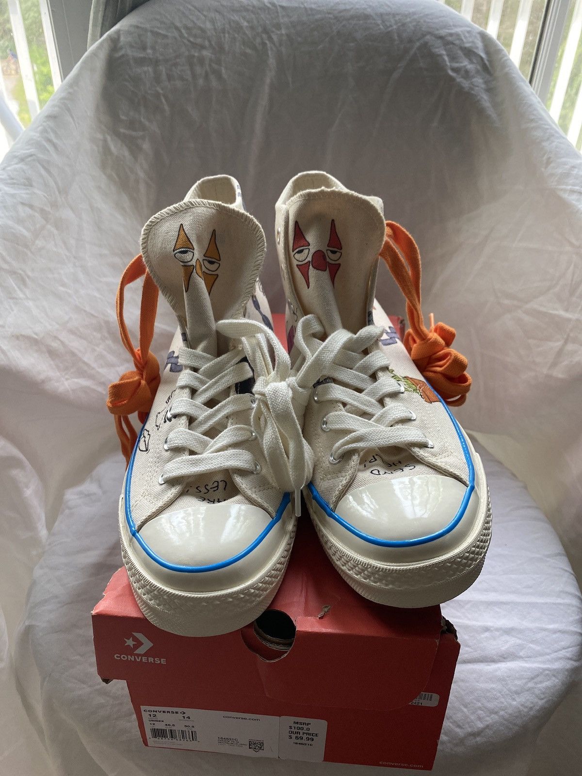 Converse × Tyler The Creator Tyler the creator X convers Size US 12 / EU 45 - 5 Thumbnail