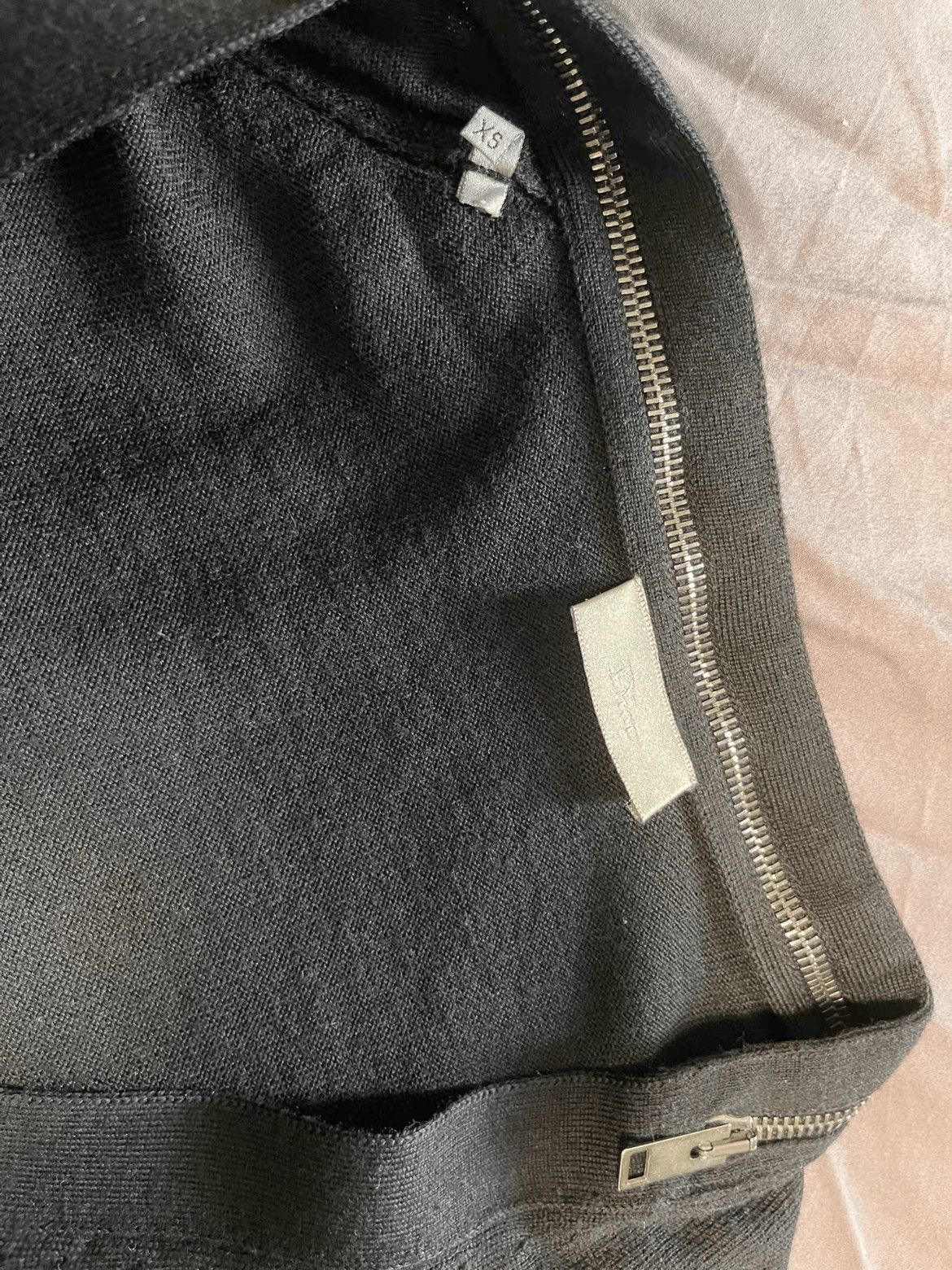 Dior Dior Homme 04AW Neck Zipper Knitwear Cardigan Size US XS / EU 42 / 0 - 3 Thumbnail