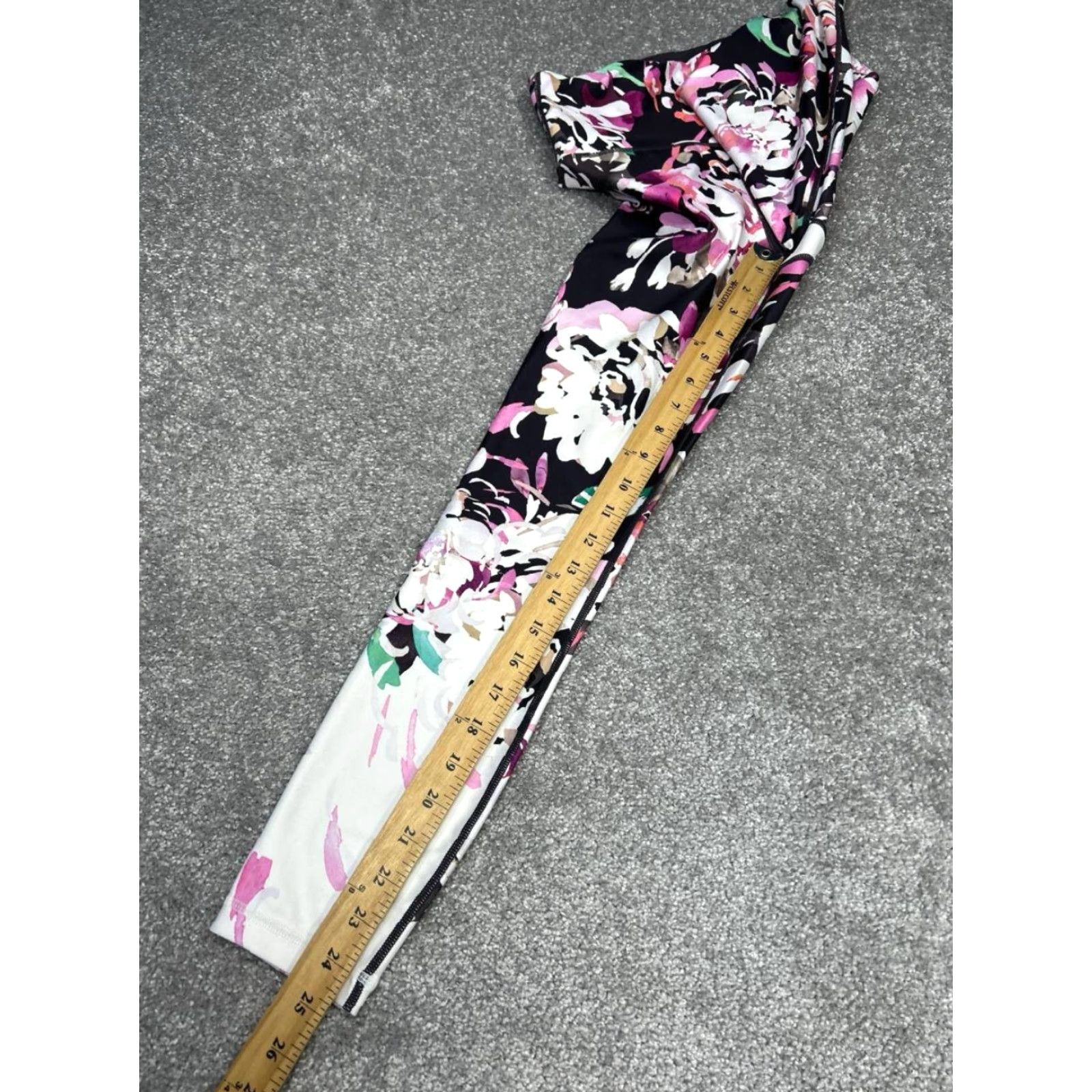 Athleta Athleta Elation Blossom Leggings Womens XS Multicolor Floral Skinny Leg Mid Rise Size 26" / US 2 / IT 38 - 3 Thumbnail