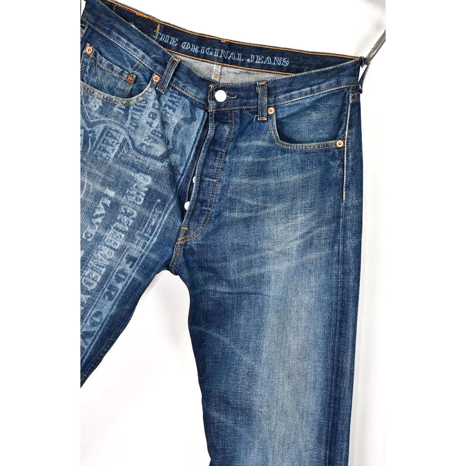 Levi's Levi's 501 Jeans 130th Anniversary Limited Edition Men W34 L32 Jeans Blue 5-Pocket Design Vintage No N/A Size US 34 / EU 50 - 6 Thumbnail