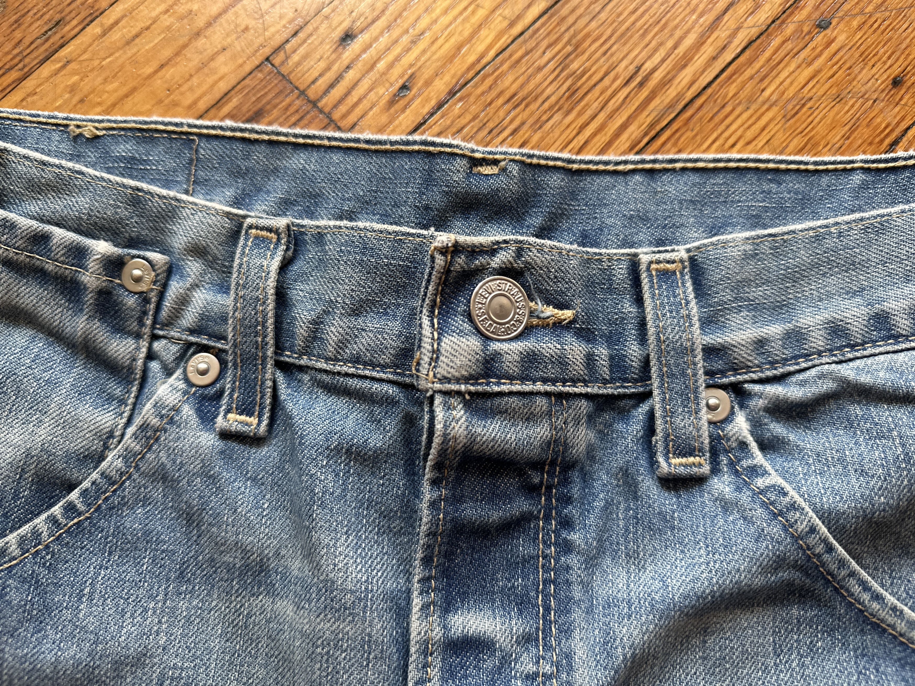 Levi's Vintage Clothing Vintage Levi's bush high waist jean shorts Wmns W30 Size 30" / US 8 / IT 44 - 3 Thumbnail