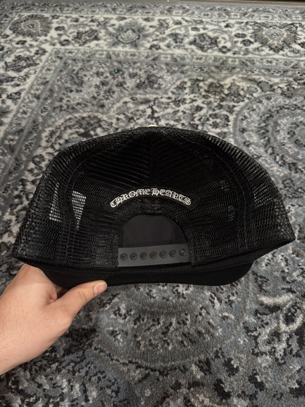 Chrome Hearts Chrome Hearts Triple Black Cross Hat Cap Size ONE SIZE - 2 Thumbnail