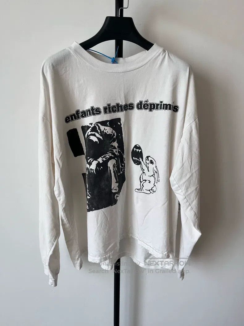 Enfants Riches Deprimes Enfants Riches Deprimes Rabbit Slogan Long Sleeve Size US M / EU 48-50 / 2 - 1 Thumbnail