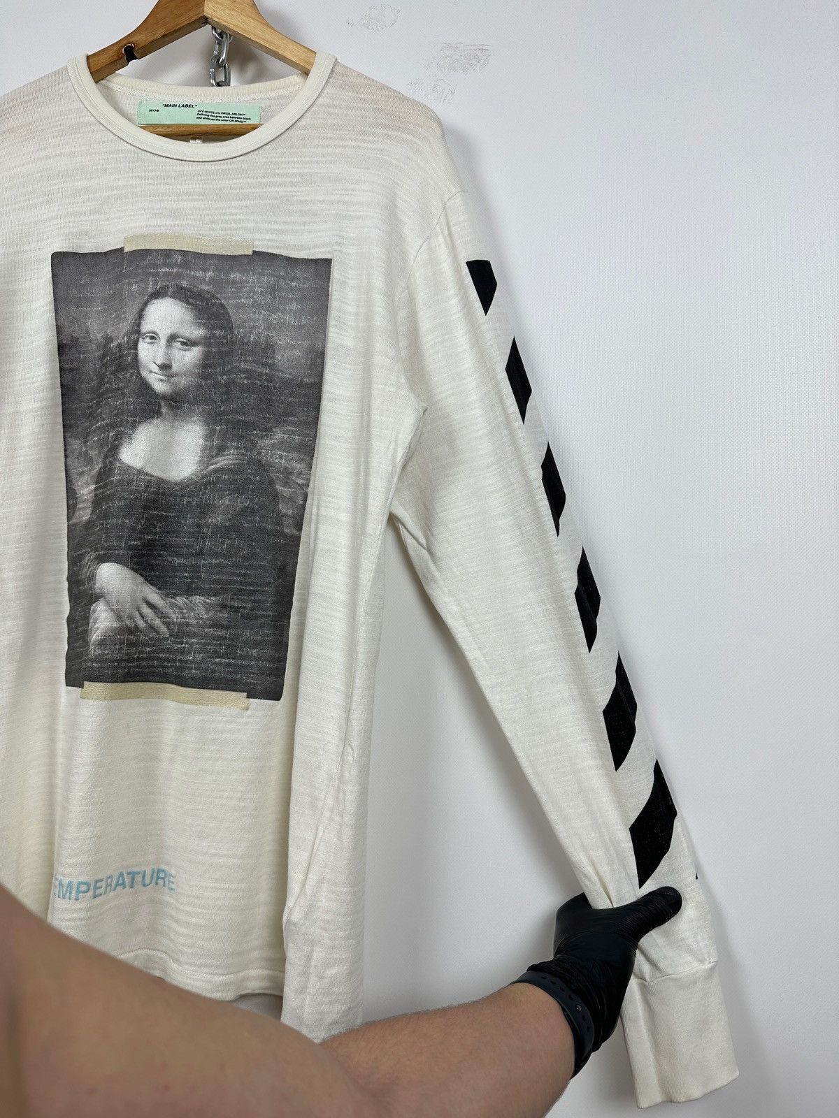 Off-White Off-White Mona Lisa Temperature Long Sleeve Shirt Size US M / EU 48-50 / 2 - 14 Thumbnail