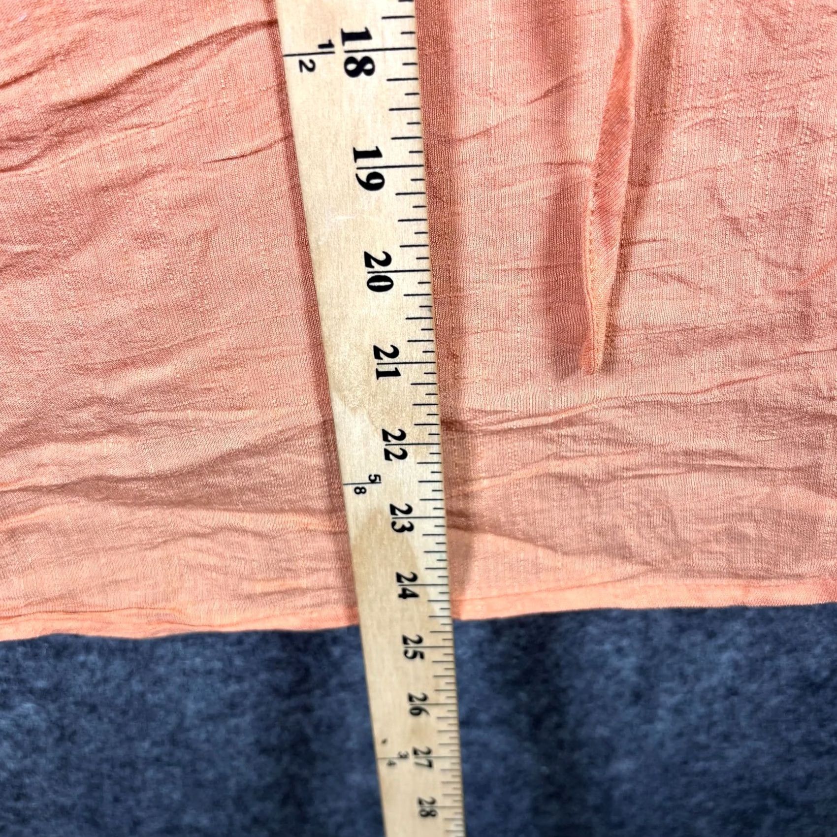 Vintage NYCC Cropped Top Women's 1X Orange Rayon Embroidered Peasant Balloon Sleeve Size XL / US 12-14 / IT 48-50 - 3 Thumbnail