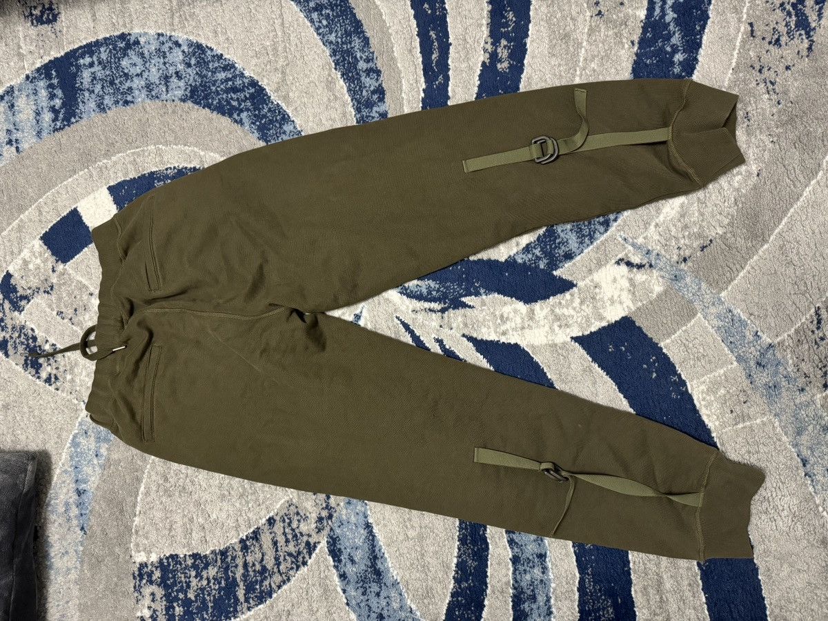 Helmut Lang Helmut Lang Khaki Strap Lounge Pants Size US 30 / EU 46 - 4 Thumbnail