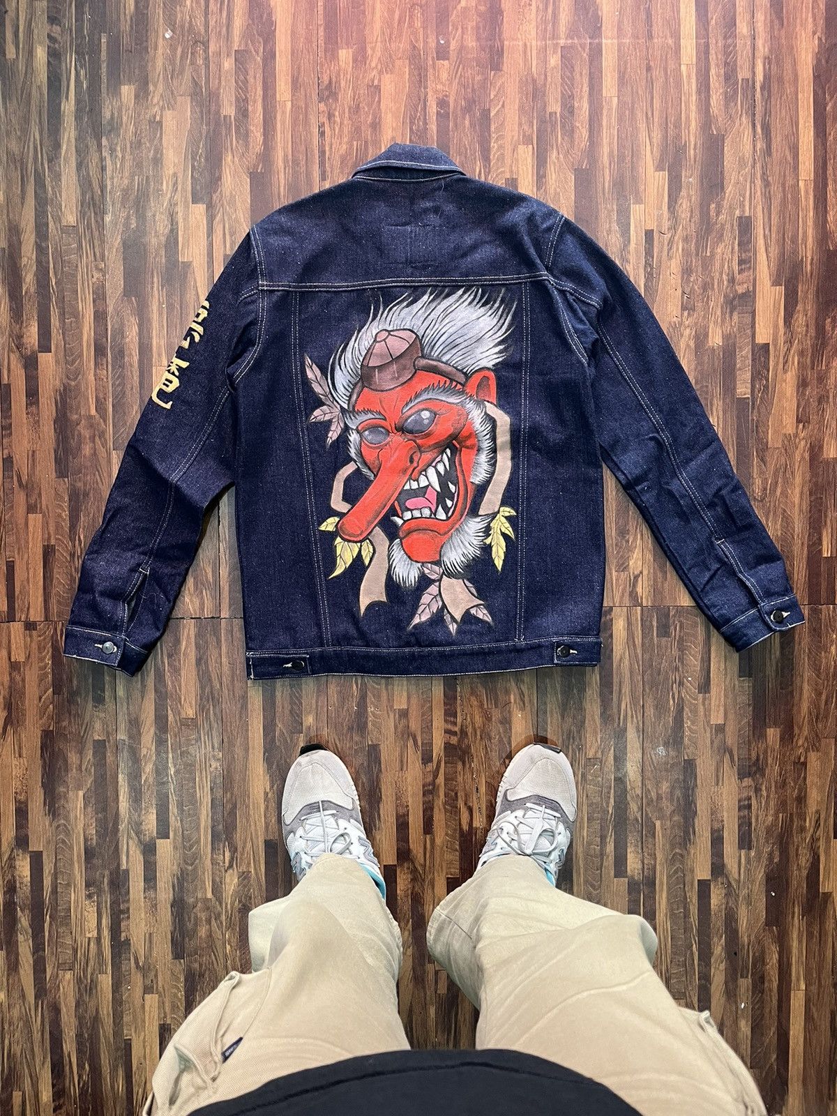 Other Full paint Art Jacket Denim Size US L / EU 52-54 / 3 - 7 Thumbnail