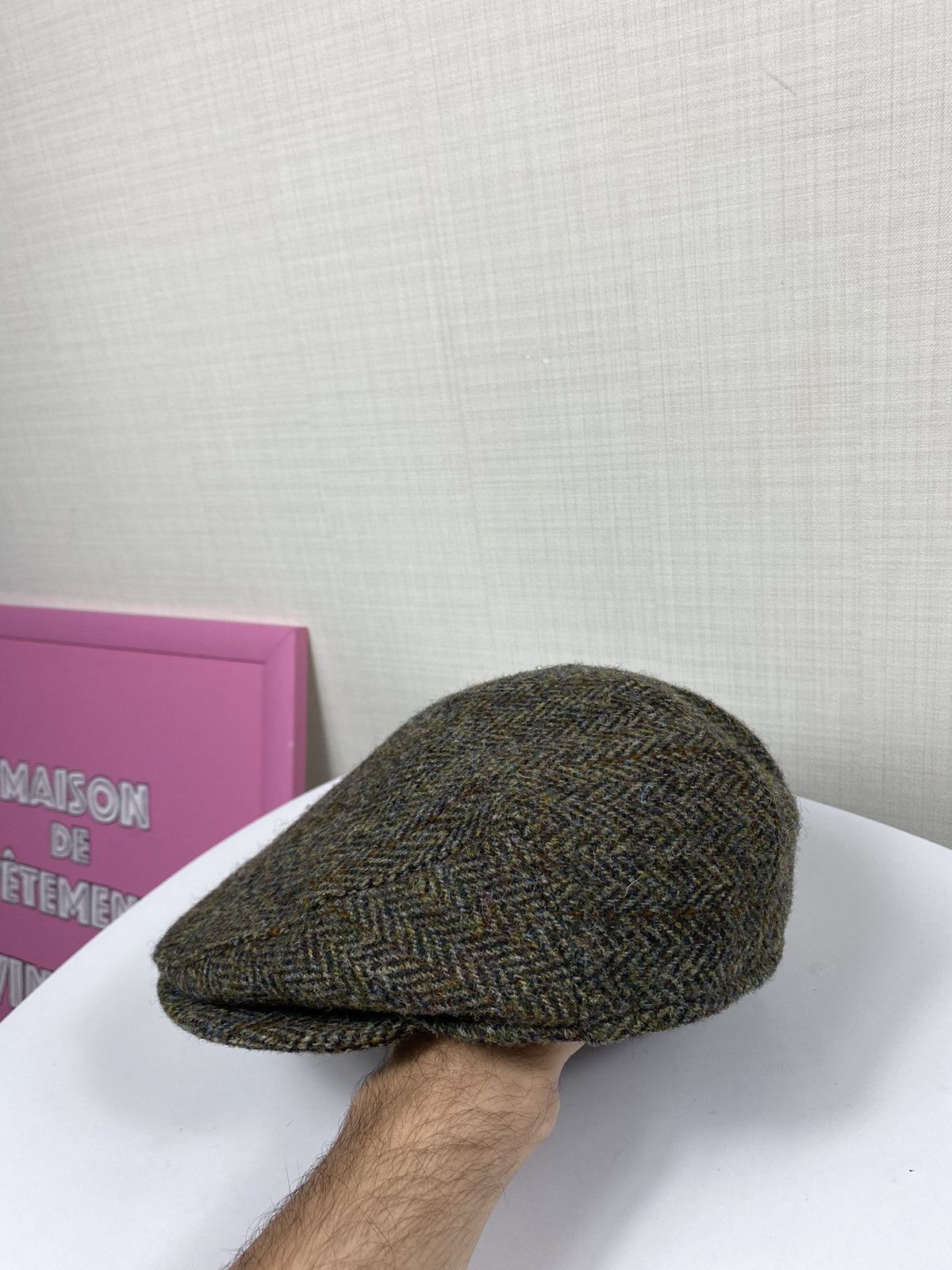 Harris Tweed Harris Tweed John Rocha Flat Cap Size ONE SIZE - 13 Thumbnail
