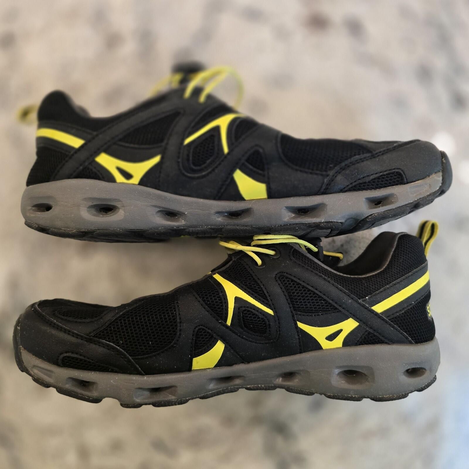 Speedo Speedo Black Gray Yellow Hydro Running Shoes Mens Size 11 Size US 11 / EU 44 - 4 Thumbnail