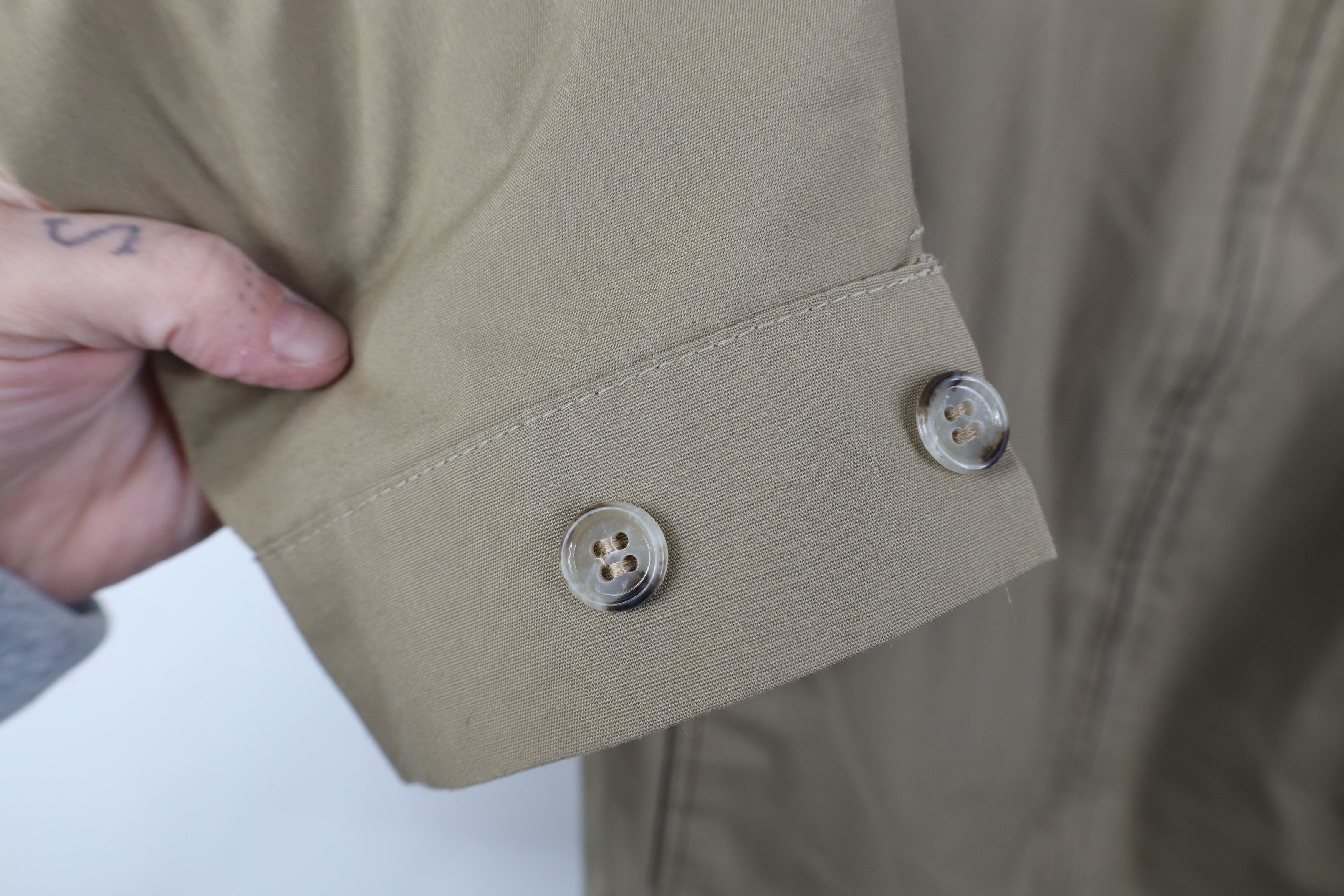 Vintage Vintage 70s Streetwear Full Zip Bomber Jacket Beige USA Size US XL / EU 56 / 4 - 8 Thumbnail