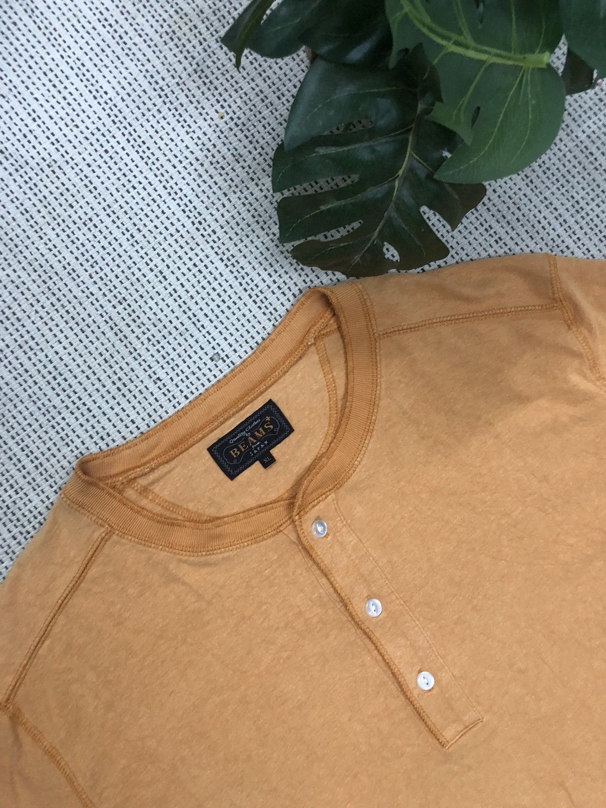 Beams Plus × Japanese Brand Beams Plus Button Tee Size US M / EU 48-50 / 2 - 1 Thumbnail