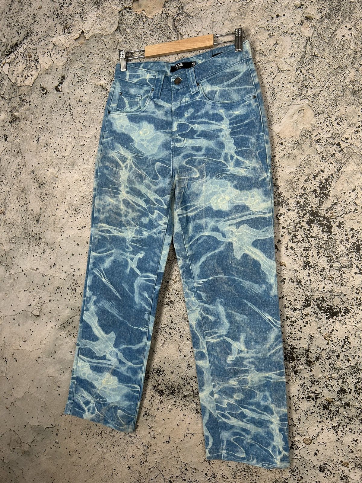 Jaded London Jaded London Skate Fit Blue Baggy Denim Jeans Grunge Size US 28 / EU 44 - 2 Thumbnail