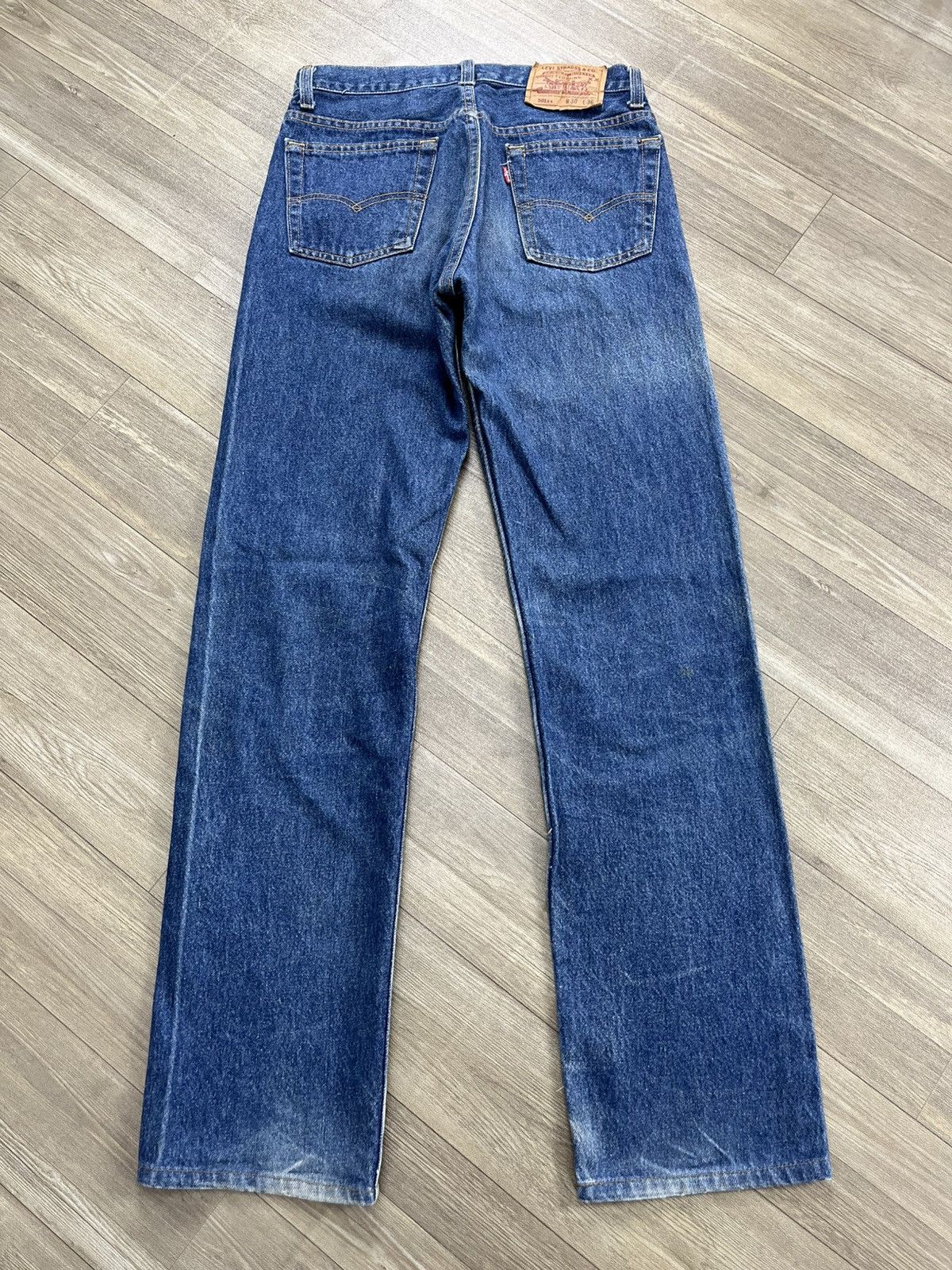 Levi's Vintage Clothing 🇺🇸1990s Vintage Levis 501XX 30x36 Straight Leg Blue Jeans Size US 30 / EU 46 - 18 Thumbnail