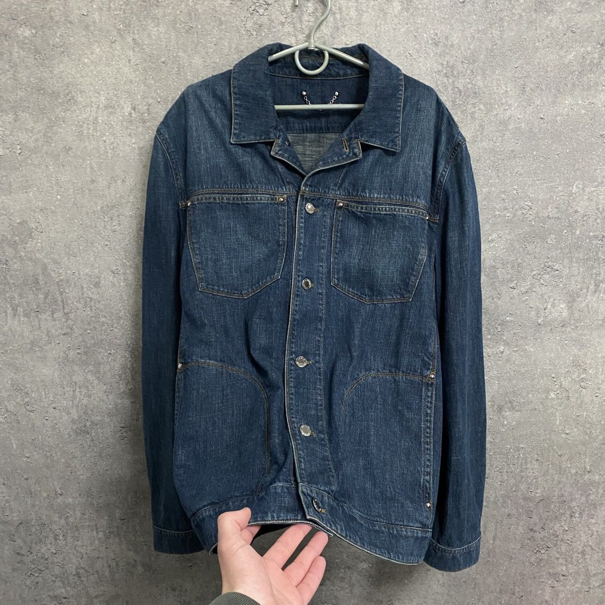 Louis Vuitton Louis Vuitton Denim Jean Jacket Size US XL / EU 56 / 4 - 9 Thumbnail
