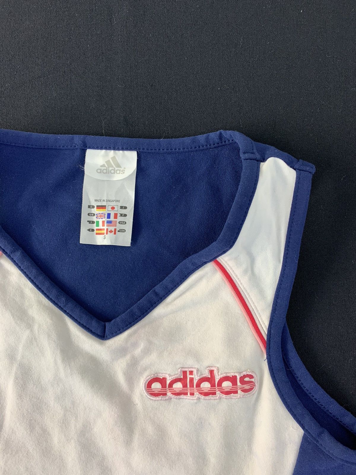 Adidas Adidas Tank Top Jerseys Printed Tee Girl Youth Wear Size XS / US 0-2 / IT 36-38 - 4 Thumbnail