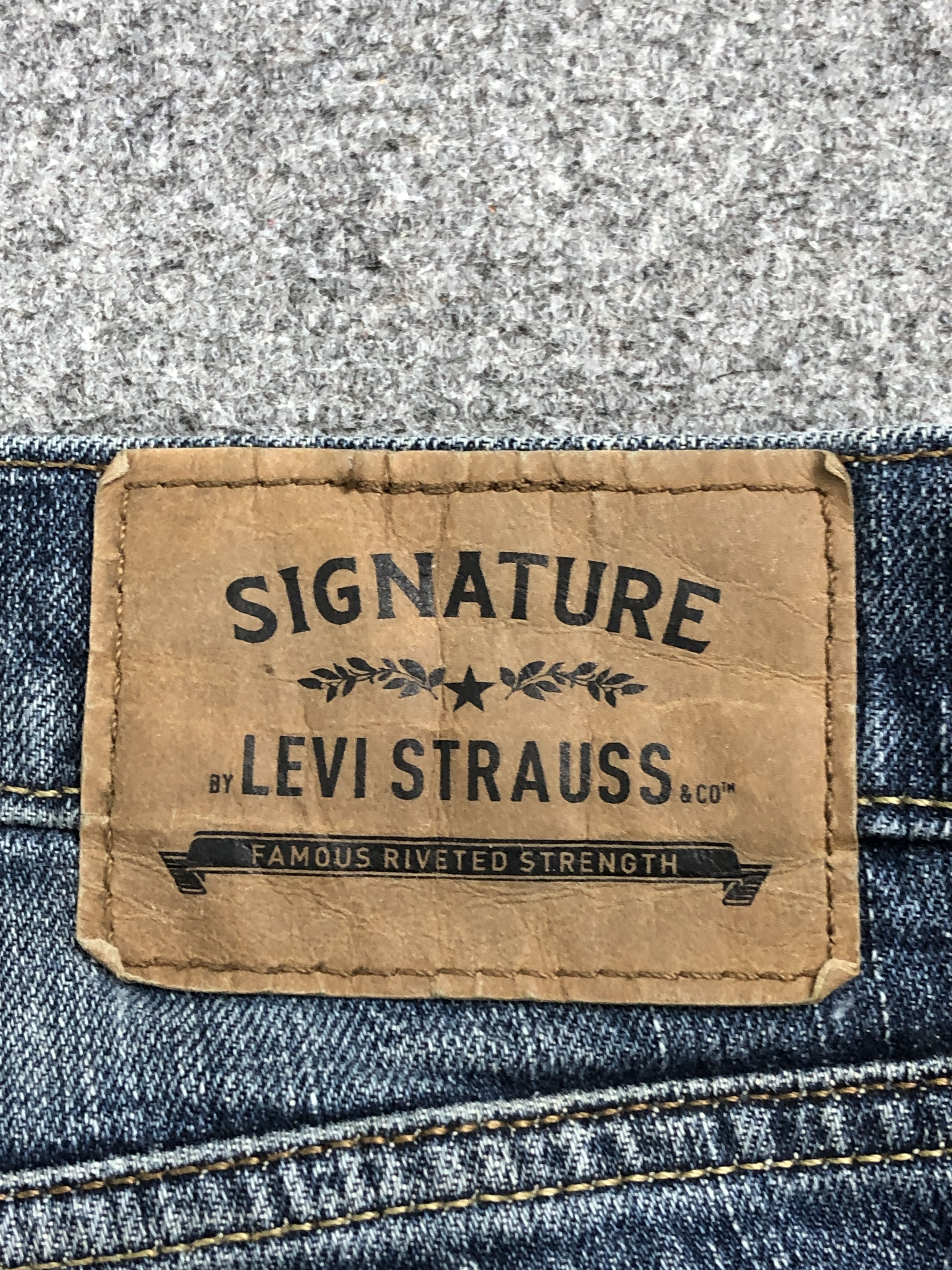 Levi's Faded Blue Vintage Levis Signature Jeans DP2537 Size US 34 / EU 50 - 5 Thumbnail
