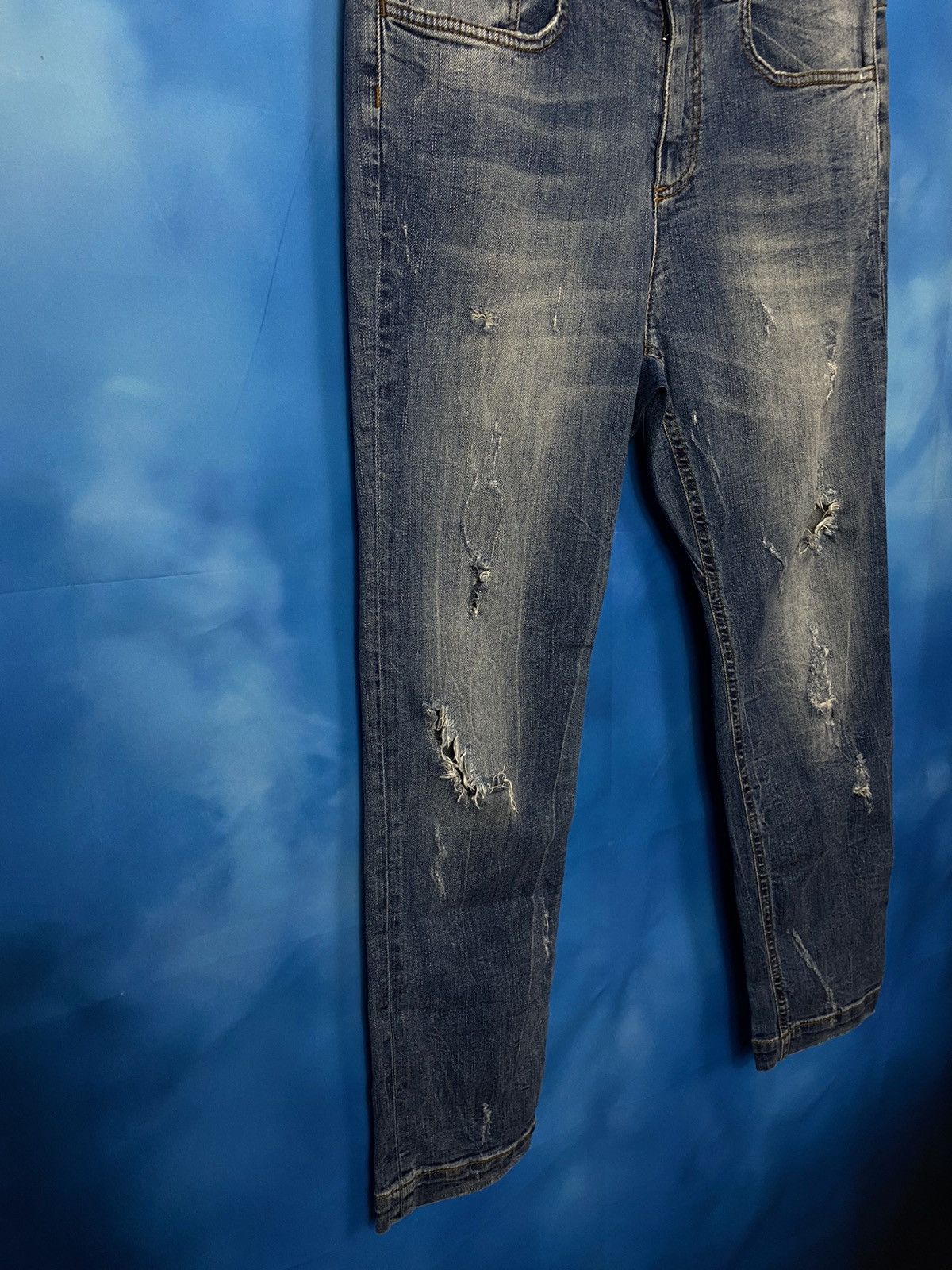 Dolce & Gabbana × Vintage 💥 Dolce & Gabbana y2k ripper jeans Size US 28 / EU 44 - 3 Thumbnail