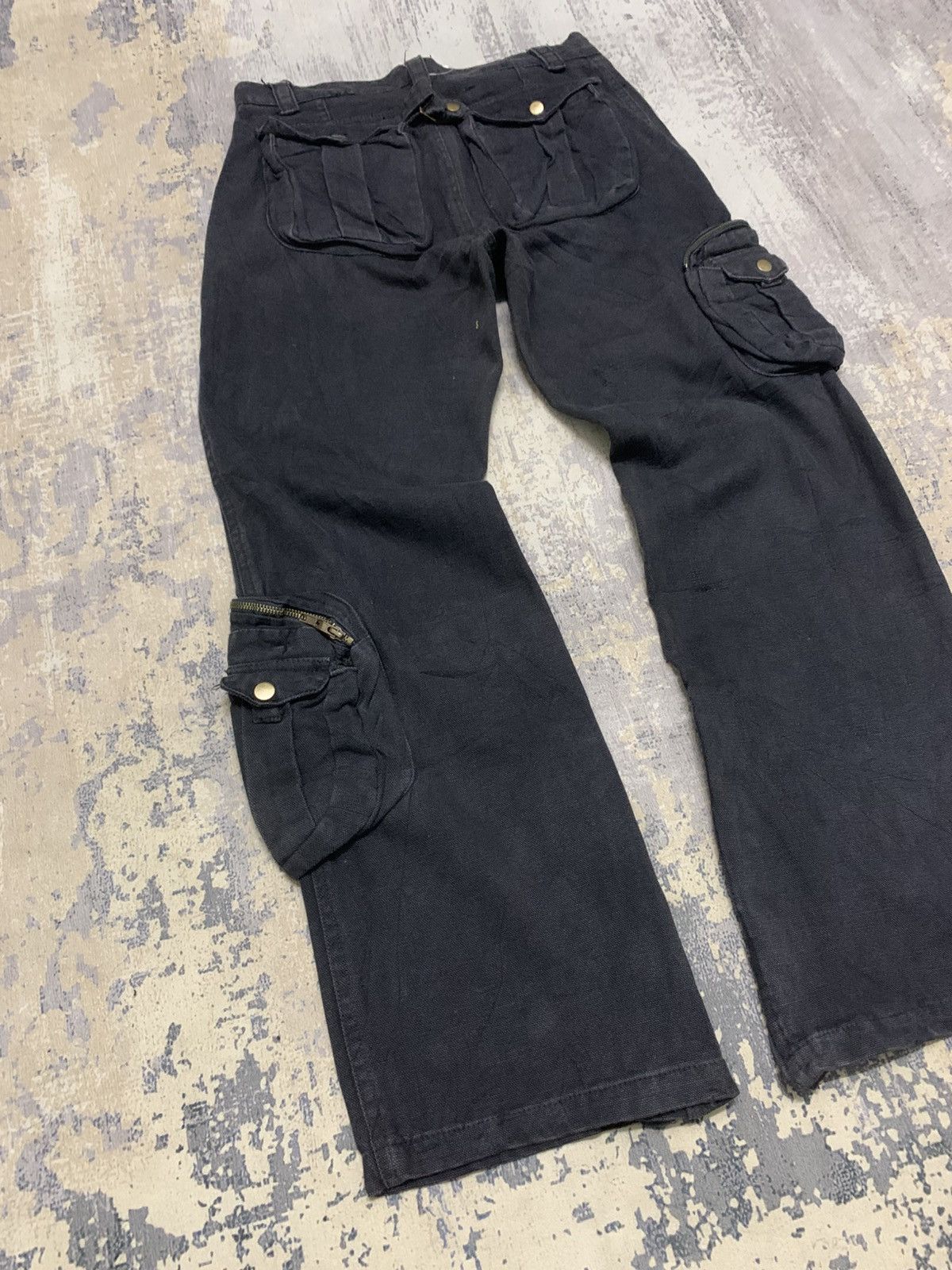 If Six Was Nine Philodox Japan Archive Bondage Parachute Cargo Pants M Size US 31 - 11 Thumbnail