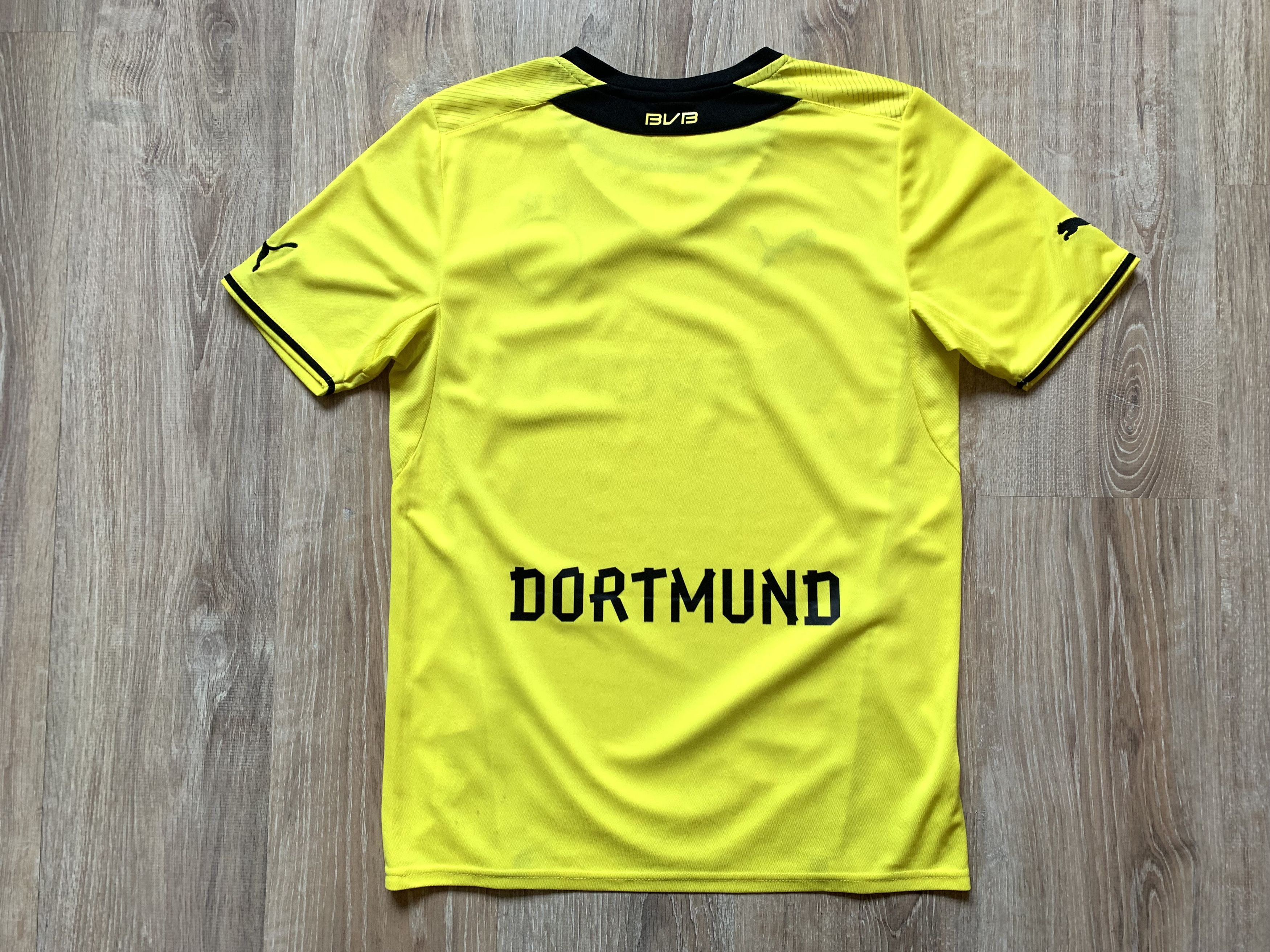 Puma × Vintage Vintage Puma Borussia Dortmund Football Jersey #11 Reus Size US S / EU 44-46 / 1 - 2 Thumbnail