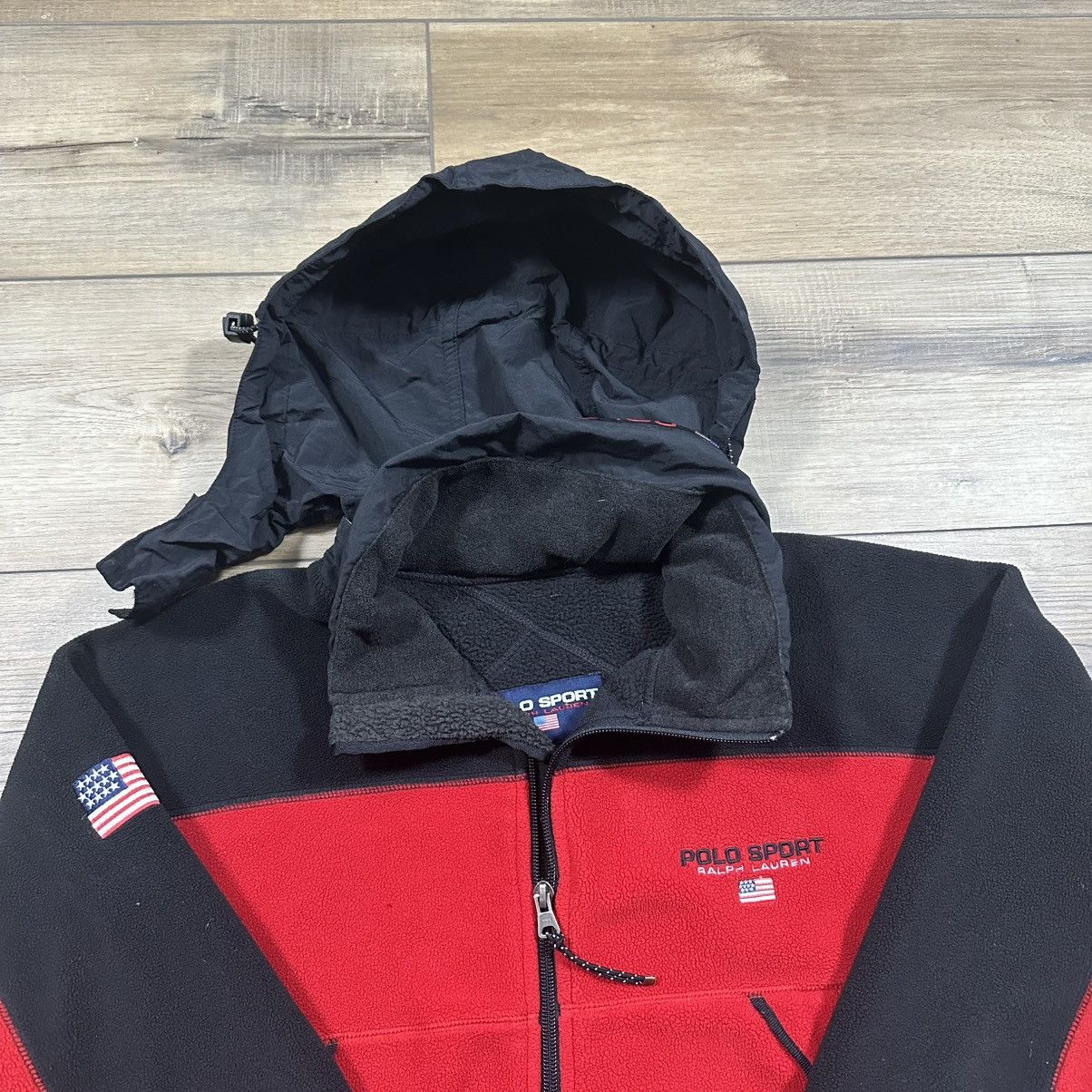 Ralph Lauren Vintage 90s Polo Sport Ralph Lauren Polartec Fleece Jacket Size US S / EU 44-46 / 1 - 4 Thumbnail