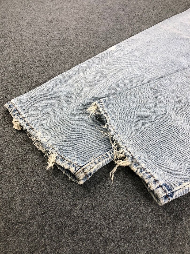 Levi's Vintage Light Wash Levis 505 Jeans-JM774 Size US 36 / EU 52 - 11 Thumbnail