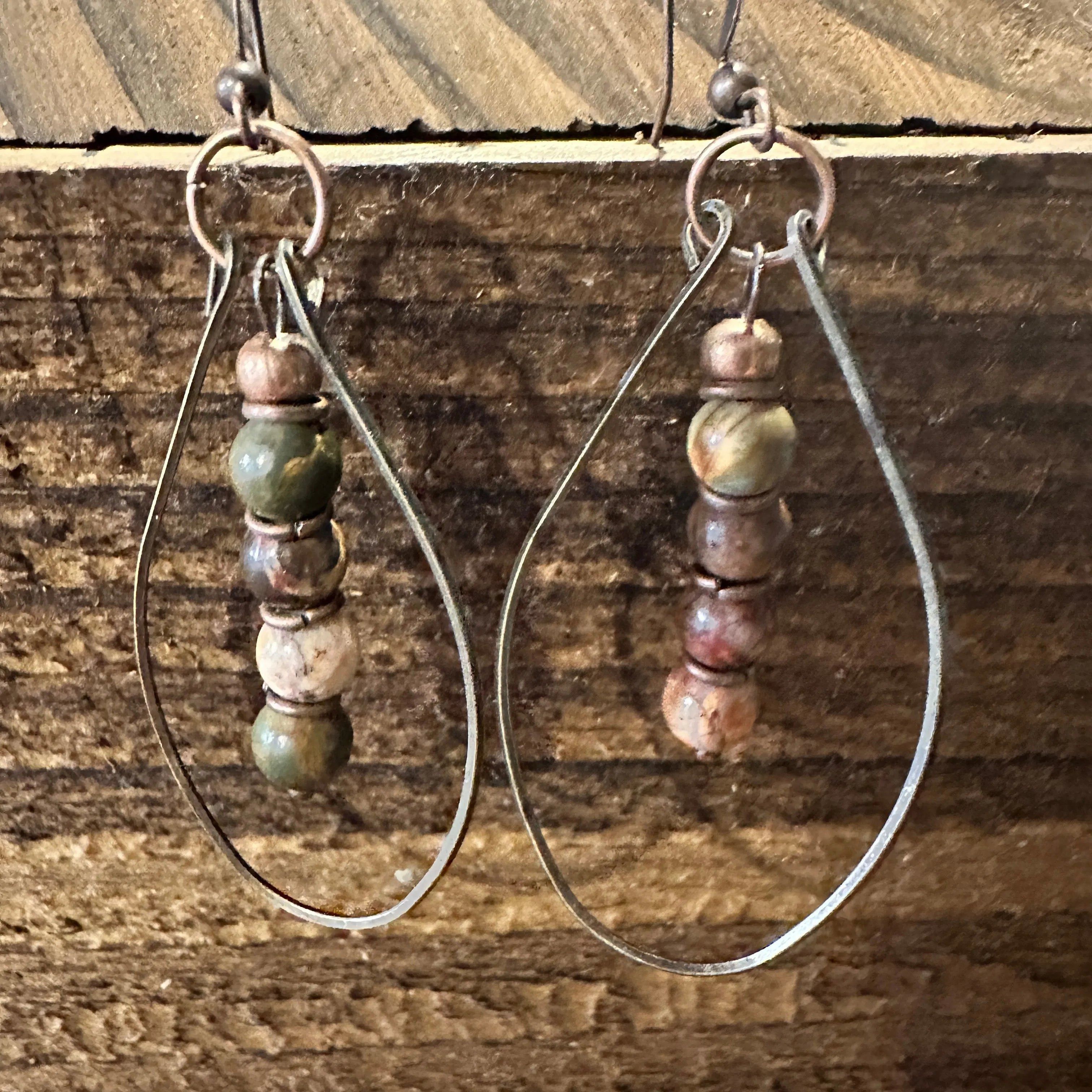 Other Handmade Western Hippie Copper Wire Colorful Wooden Beads Dr Size ONE SIZE - 1 Thumbnail