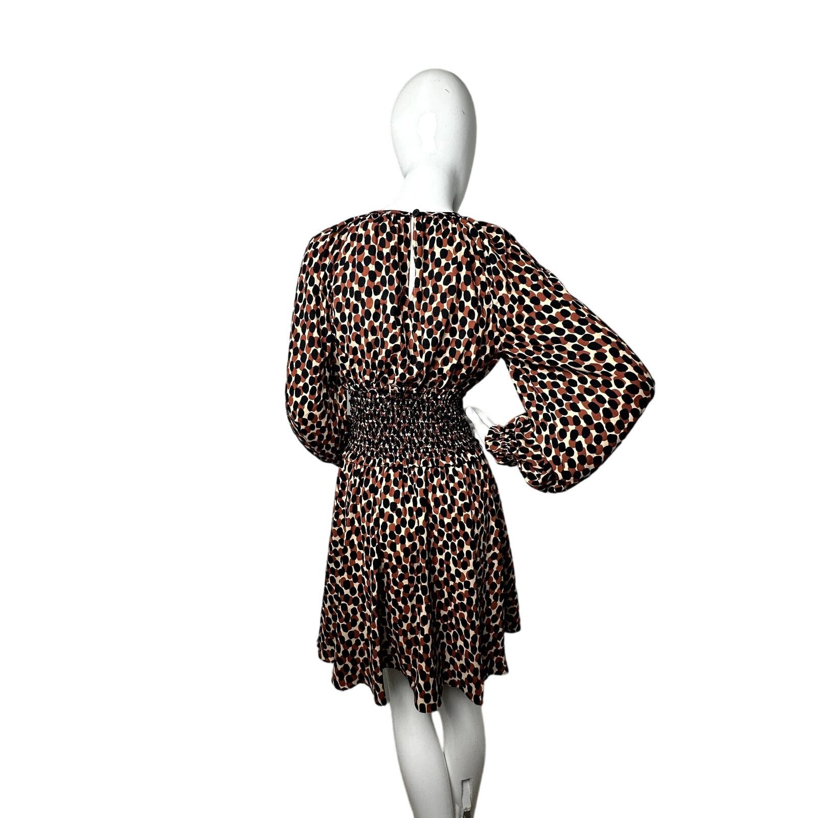 Kate Spade Kate Spade Dotty Leopard Spin Mainline Dress Size XS Size XS / US 0-2 / IT 36-38 - 7 Thumbnail