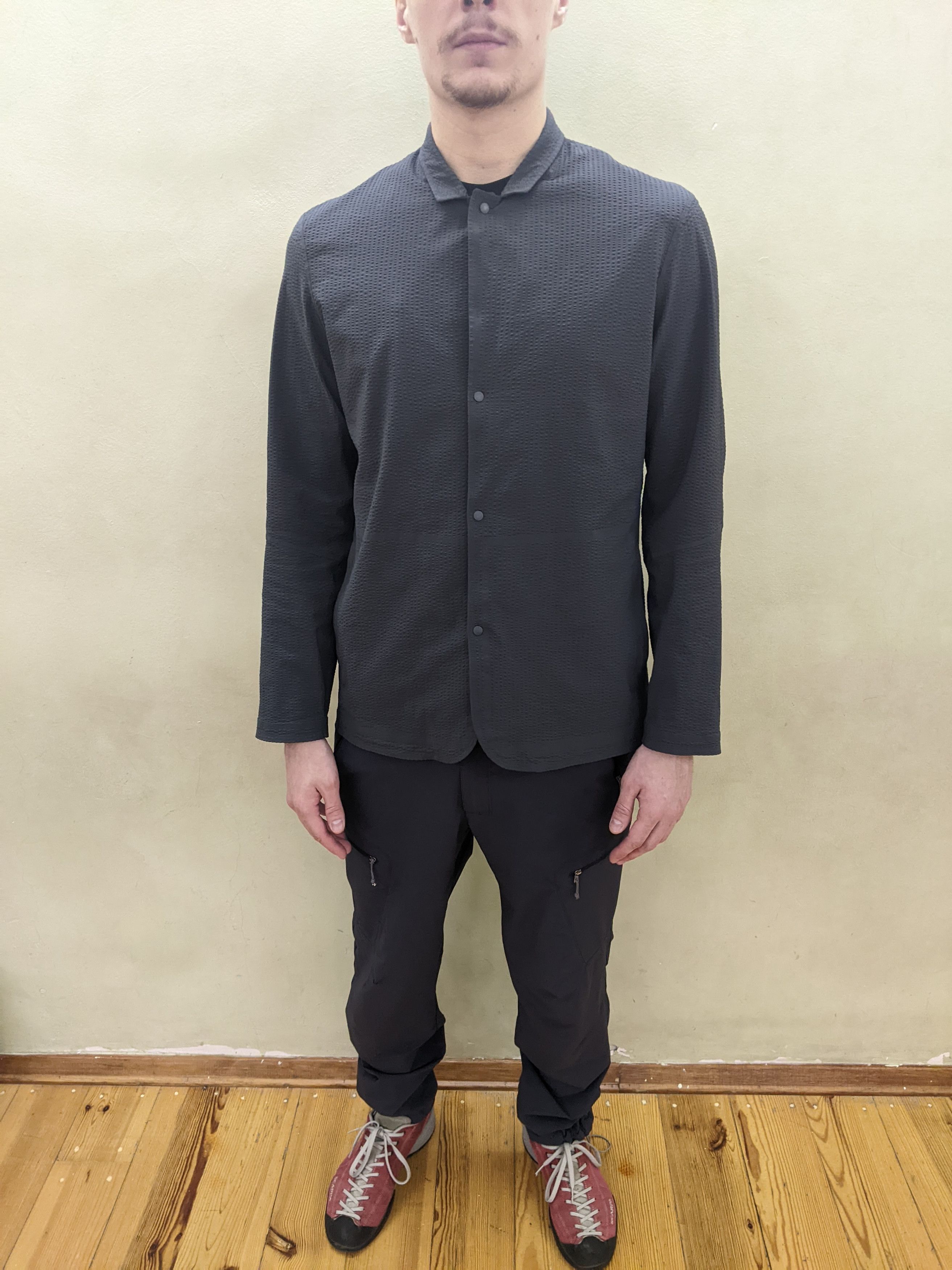 Japanese Brand LULULEMON Street Lite Jacket Bomber Shirt Arteryx HeliotEmil Size US L / EU 52-54 / 3 - 11 Thumbnail