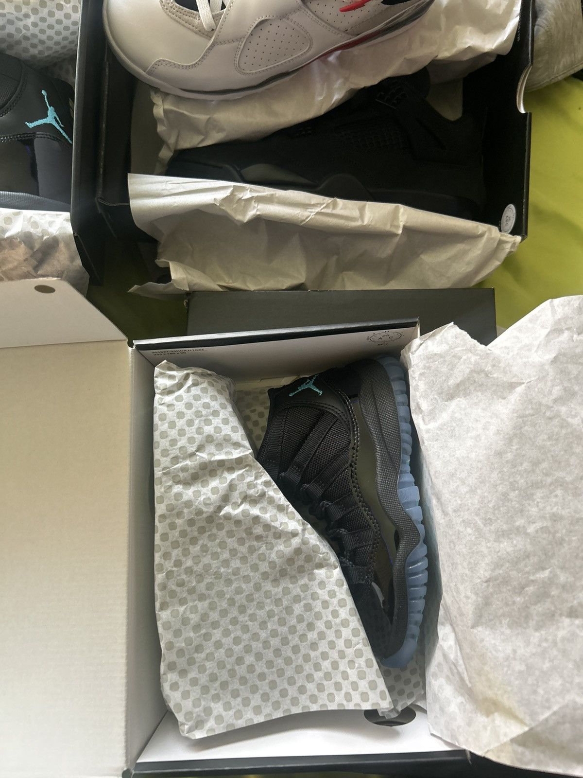 Jordan Brand Jordan 11, Gammas (2025) PRESCHOOL Size US 5 / EU 37 - 2 Thumbnail