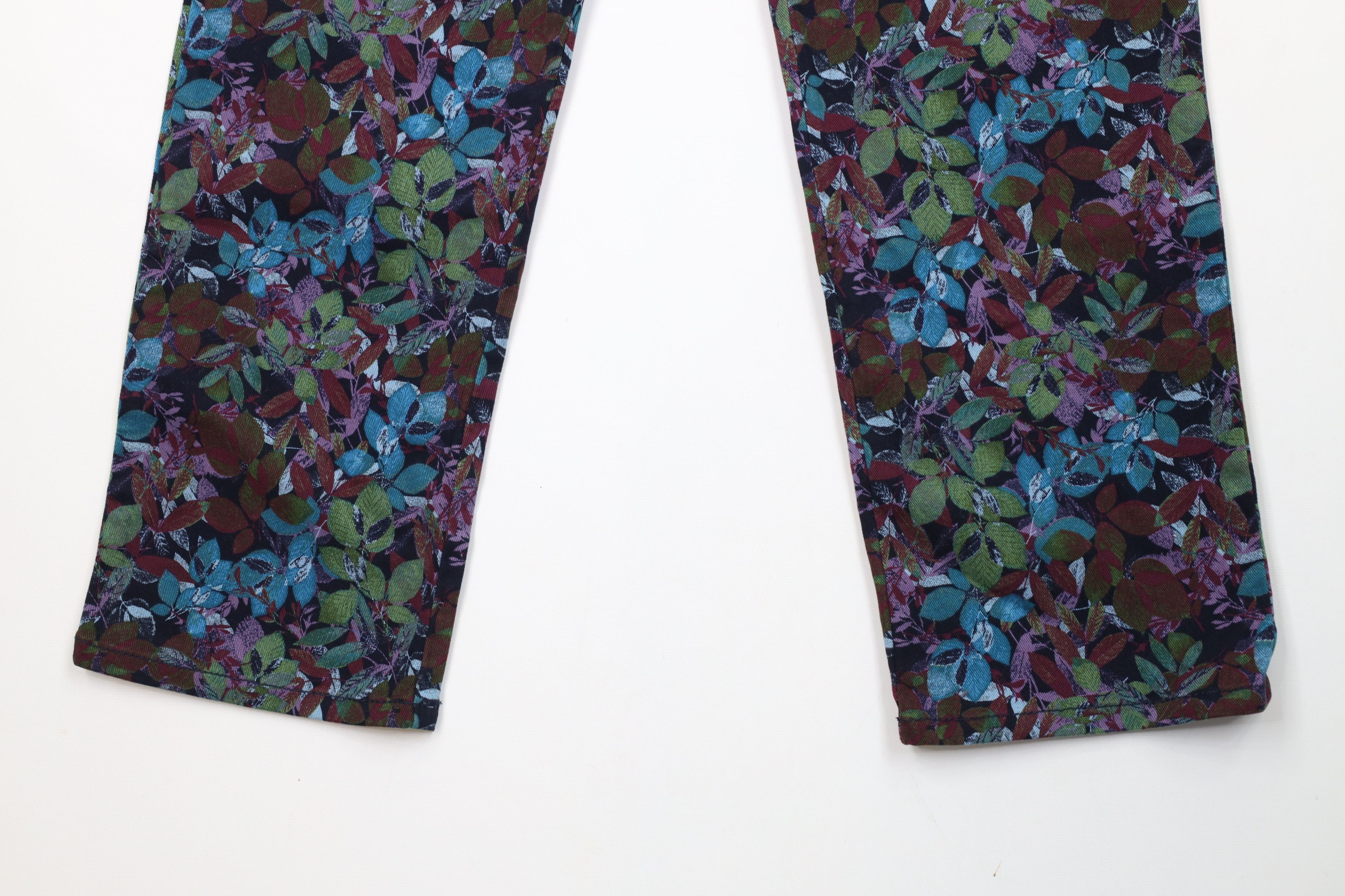 Vintage Deadstock Vintage 90s Y2K Streetwear All Over Print Jeans Size 34" / US 12 / IT 48 - 4 Thumbnail