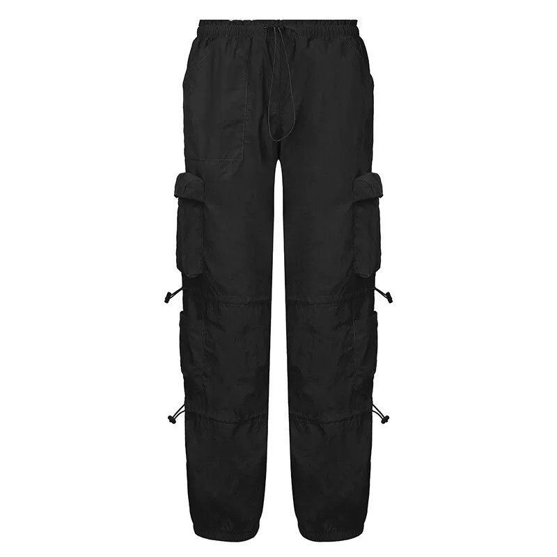 The Unbranded Brand Women s Cargo Joggers Pants Multiple Pockets Saggy Size 26" / US 2 / IT 38 - 5 Thumbnail