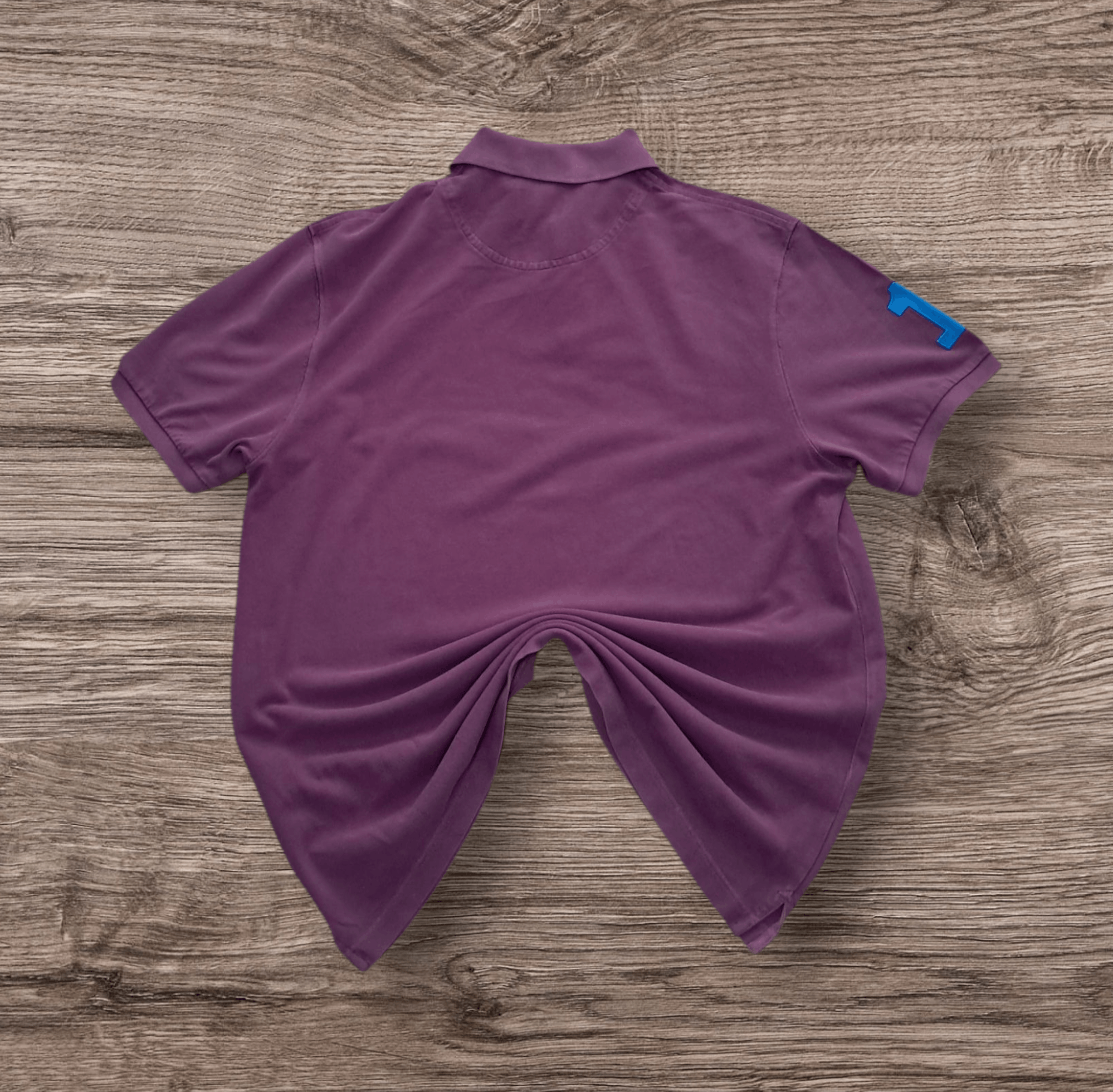 Vintage Men's purple polo shirt Size US XL / EU 56 / 4 - 3 Thumbnail