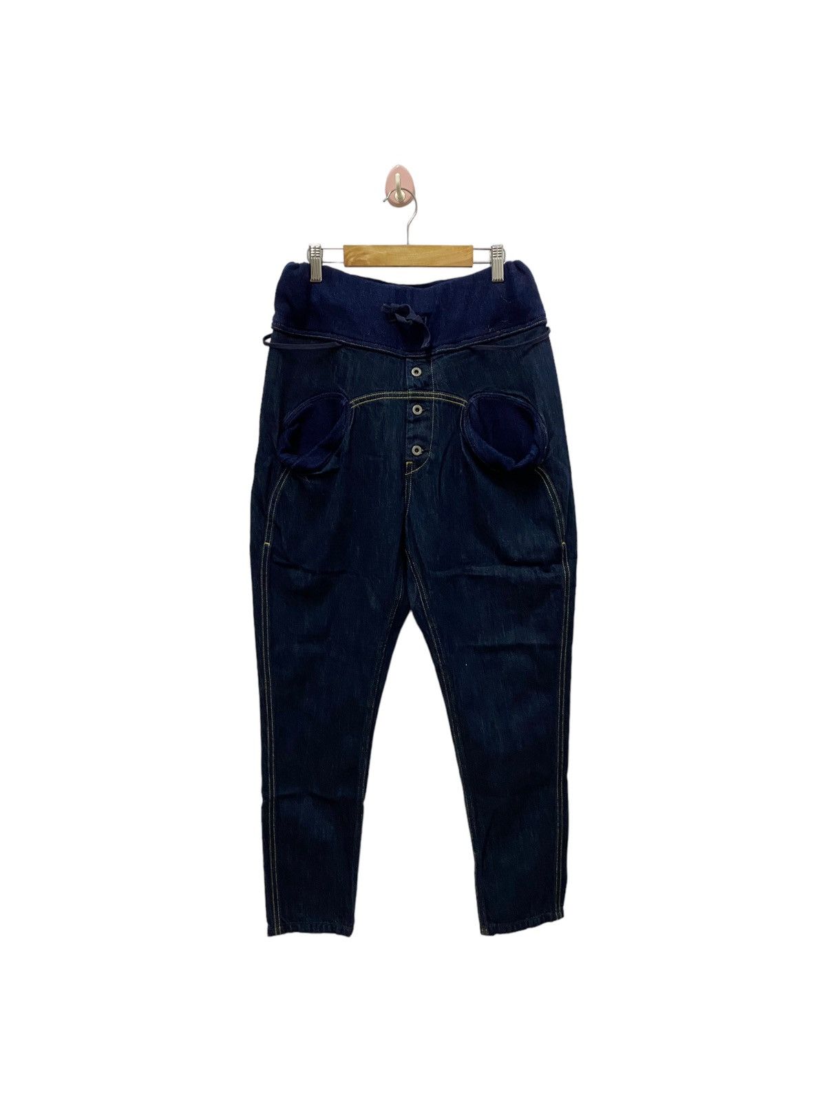 Kapital Kapital Denim Sweatpants Size 32" / US 10 / IT 46 - 1 Thumbnail