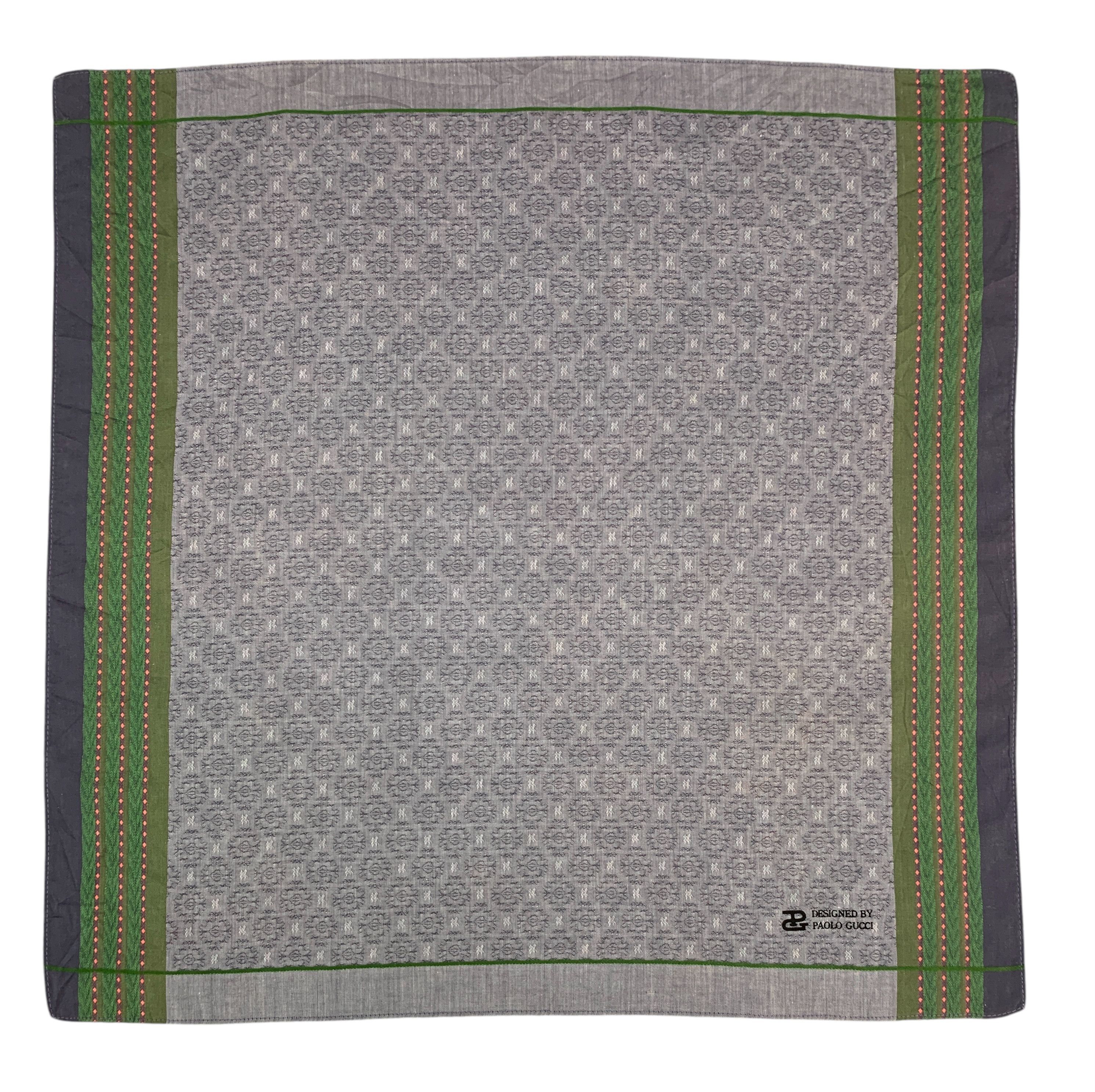 Paolo Gucci × Vintage Vintage Paolo Gucci Neckerchief/Handkerchief - HKA920 Size ONE SIZE - 2 Thumbnail