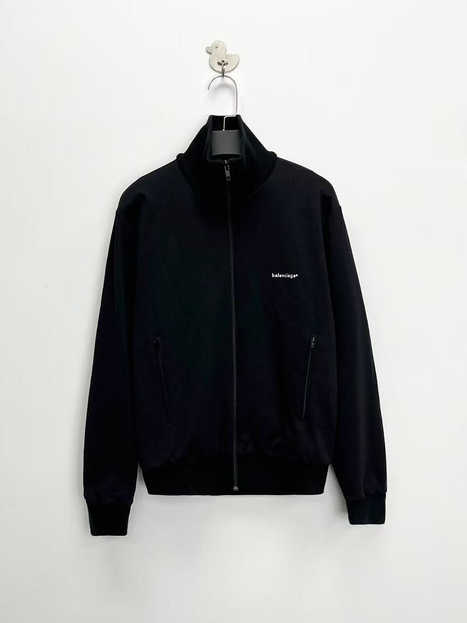 Balenciaga balenciaga black logo casual jacket Size US S / EU 44-46 / 1 - 1 Thumbnail