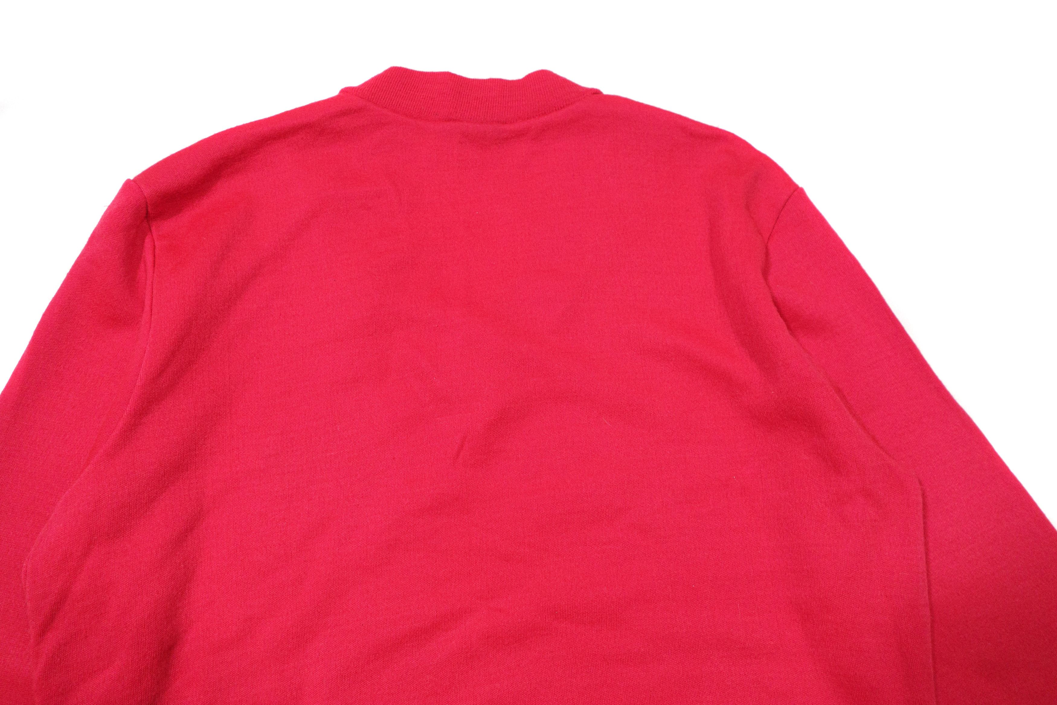 Adidas 80S Logo V-Neck Sweatshirt Made in Korea Size US M / EU 48-50 / 2 - 4 Thumbnail