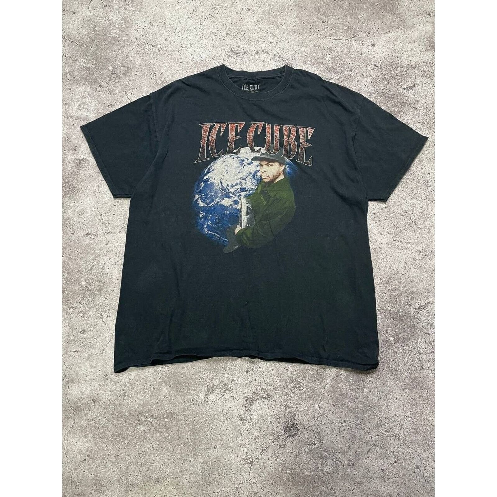 Band Tees × Rap Tees Ice Cube T-Shirt 2021 World Tour Black Graphic Tee XL Size US XL / EU 56 / 4 - 1 Thumbnail