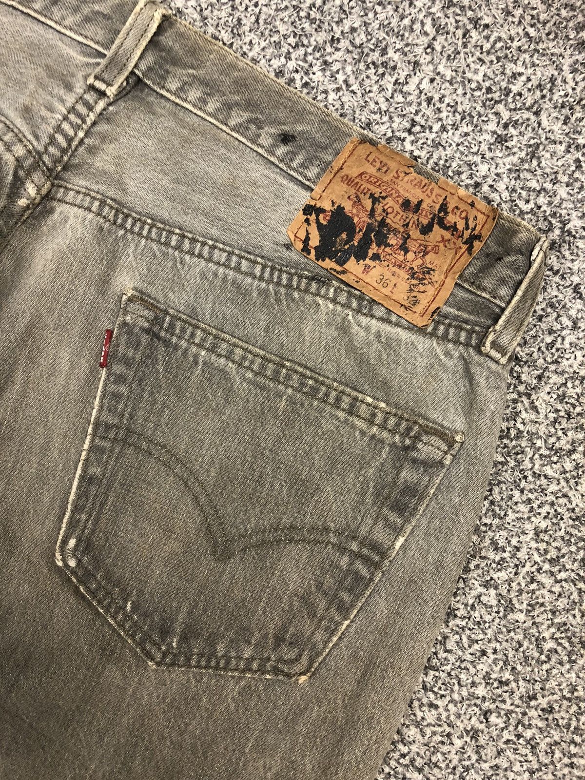 Japanese Brand × Levi's × Vintage Vintage Levis 511 Distressed Patches Kurt Cobain Style Jeans Size US 34 / EU 50 - 18 Thumbnail