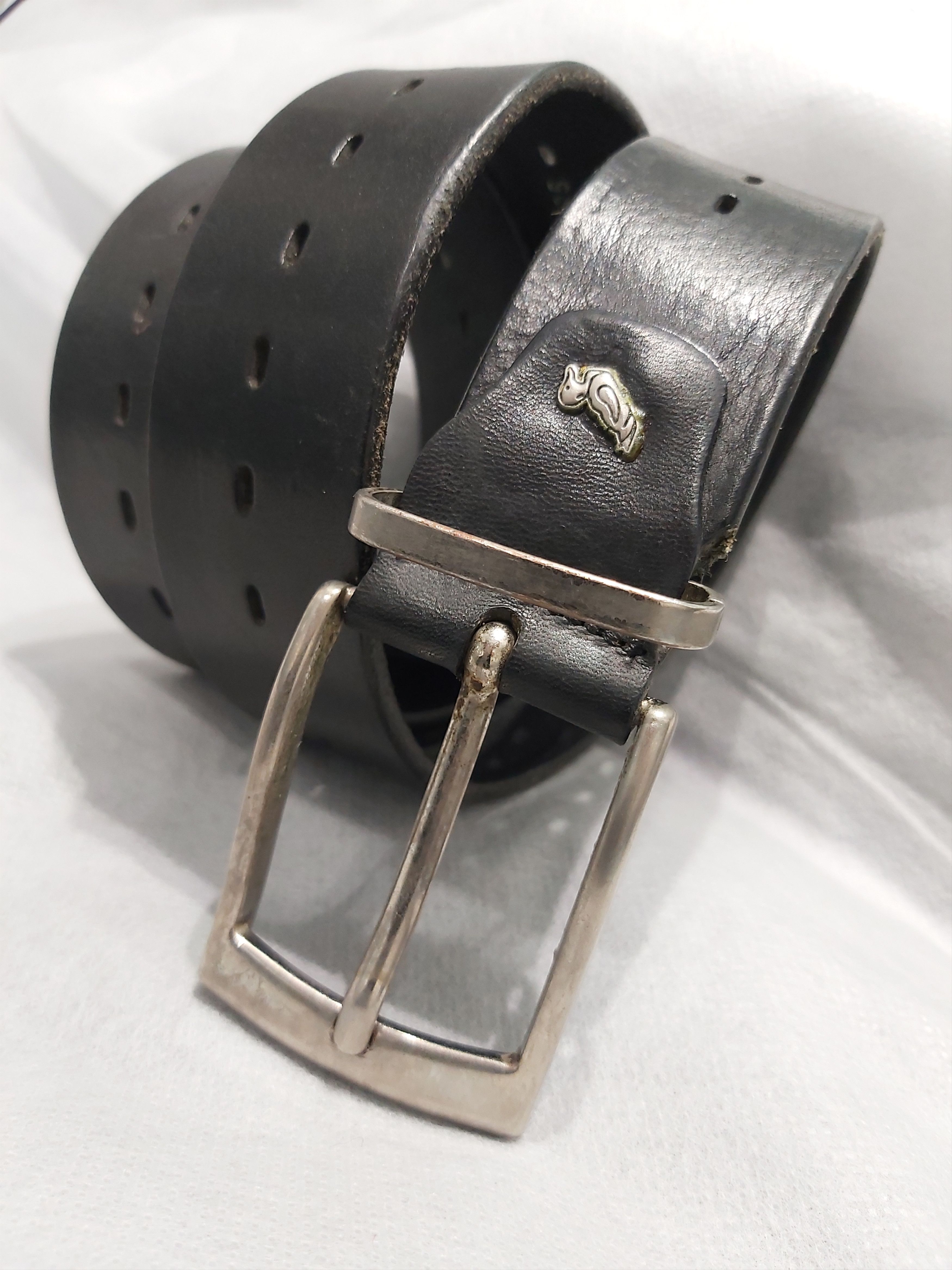 Vintage Peter Ascot vintage belt. Genuine leather belt duckling Size ONE SIZE - 2 Thumbnail