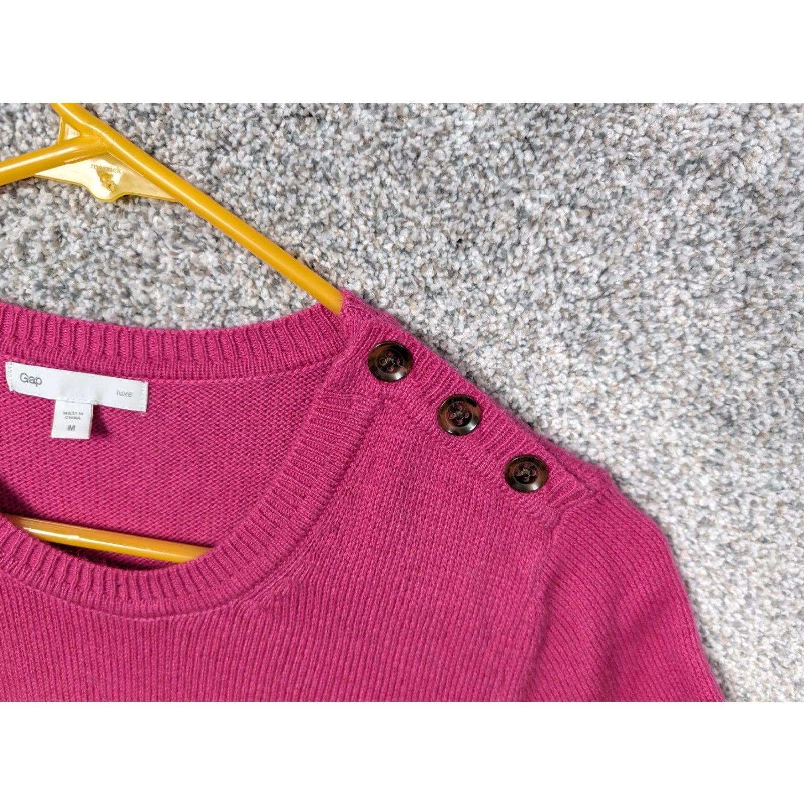 Gap Gap Sweater Medium Luxe Angora Blend Timeless Feminine Soft Quiet Luxury Girl Size M / US 6-8 / IT 42-44 - 5 Thumbnail