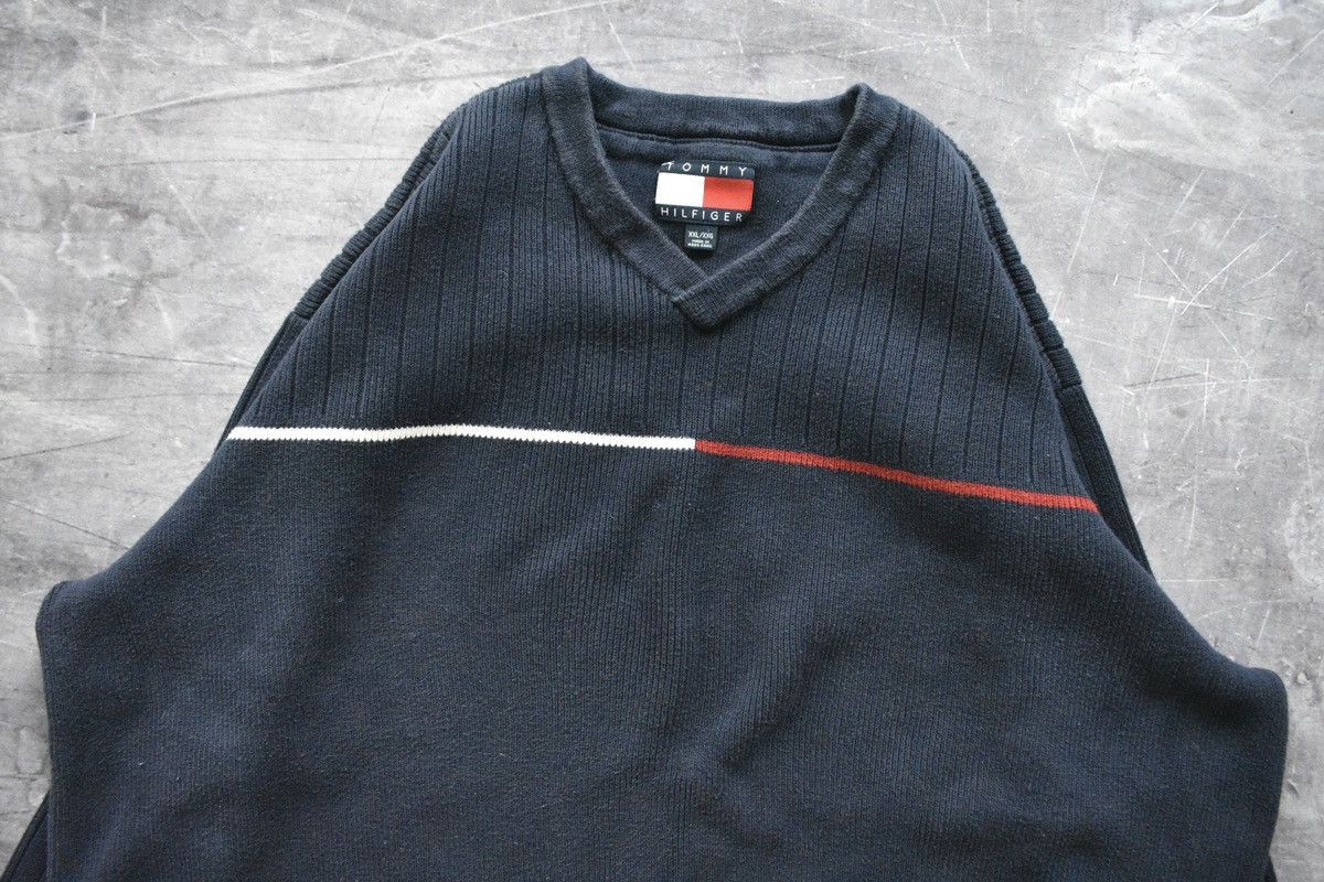 Tommy Hilfiger Vintage Y2K Tommy Hilfiger Sweater (XXL) Size US XXL / EU 58 / 5 - 3 Thumbnail