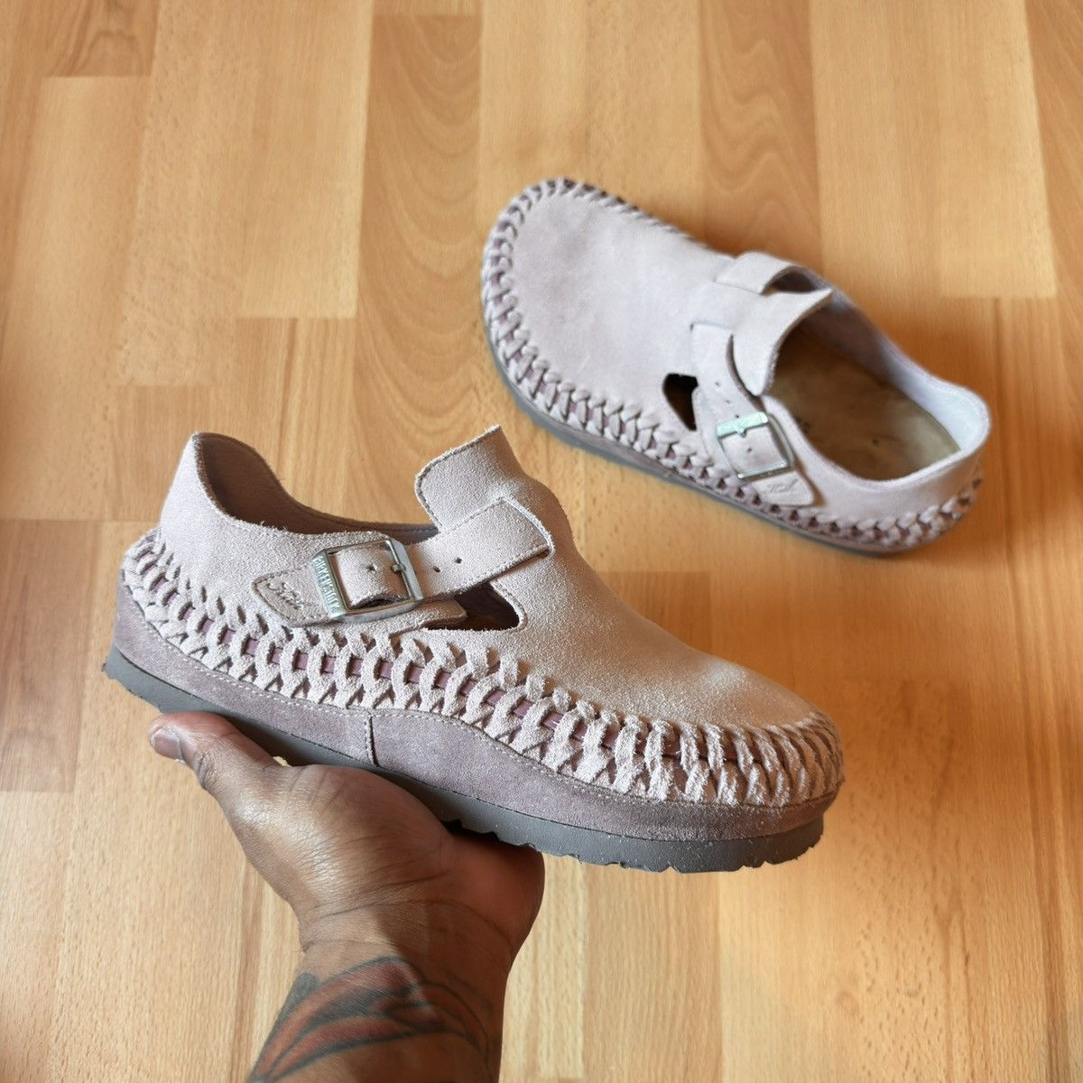 Birkenstock × Kith Kith x Birkenstock london braided lilac ash Size US 6 / EU 39 - 1 Thumbnail