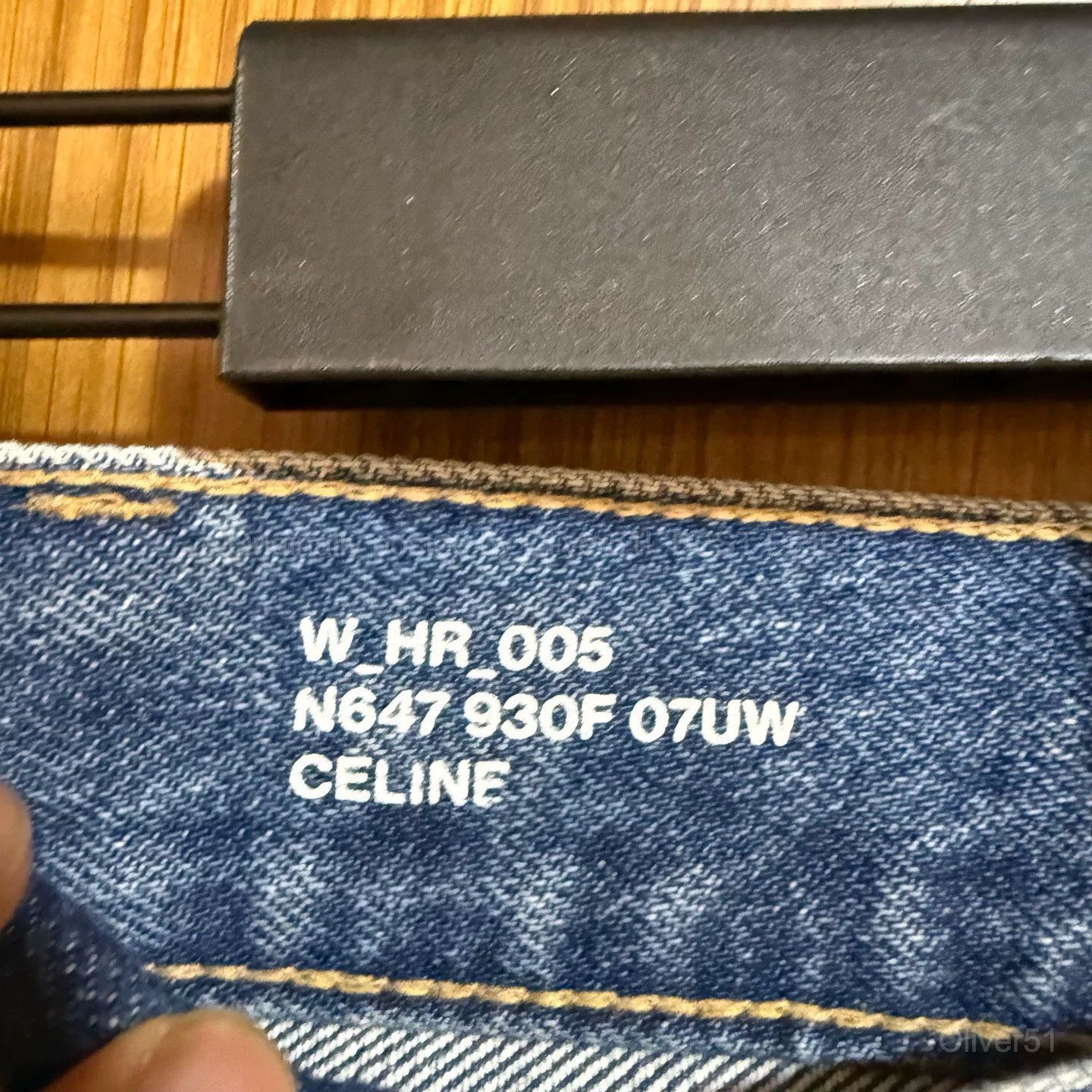 Celine Celine Popular Nameplate Chain Jeans Size 26 BFAJNOP519 Size 26" / US 2 / IT 38 - 5 Thumbnail