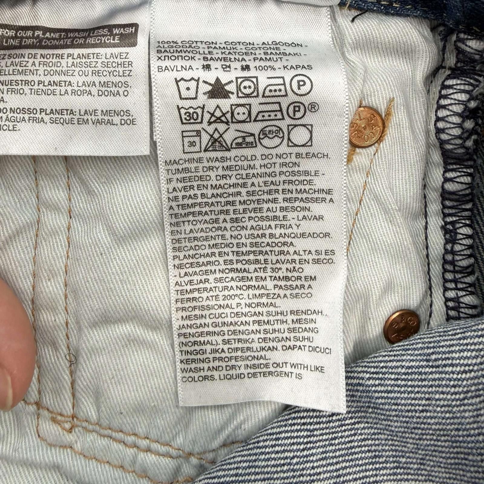Levi's Denim Tears Levi's 501 Cotton Wreath Jeans Red Clay 27 Size US 27 - 9 Thumbnail
