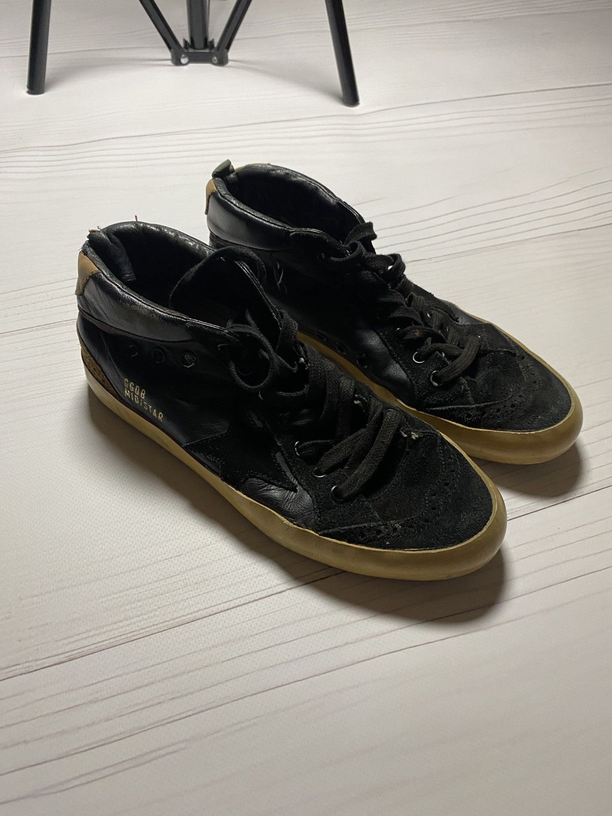 Golden Goose Golden Goose Midstar skateboard shoes sneakers Size US 6 / IT 36 - 2 Thumbnail