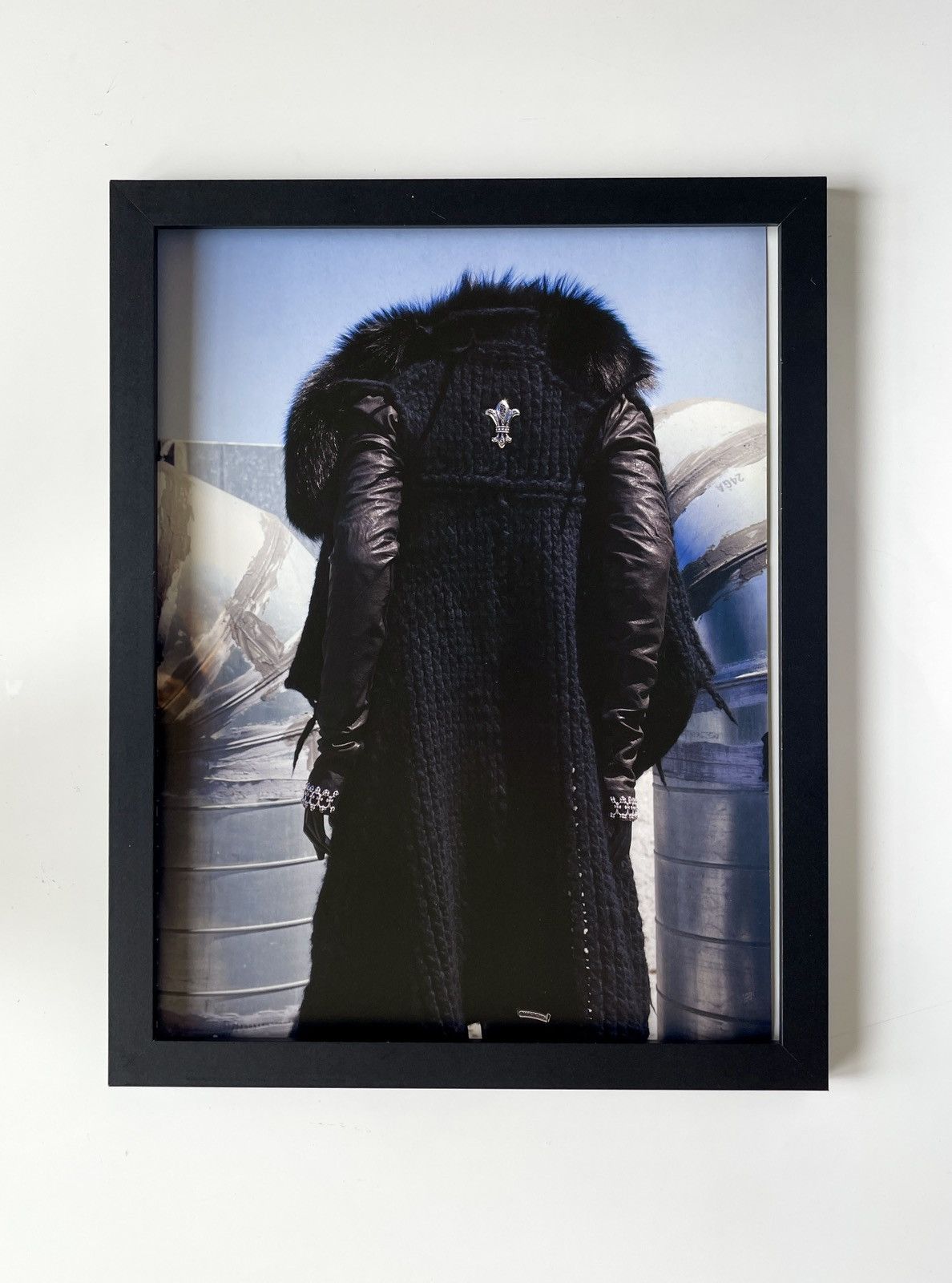 Chrome Hearts Chrome Hearts rare coat photo Poster framed 9x11 Size ONE SIZE - 1 Thumbnail