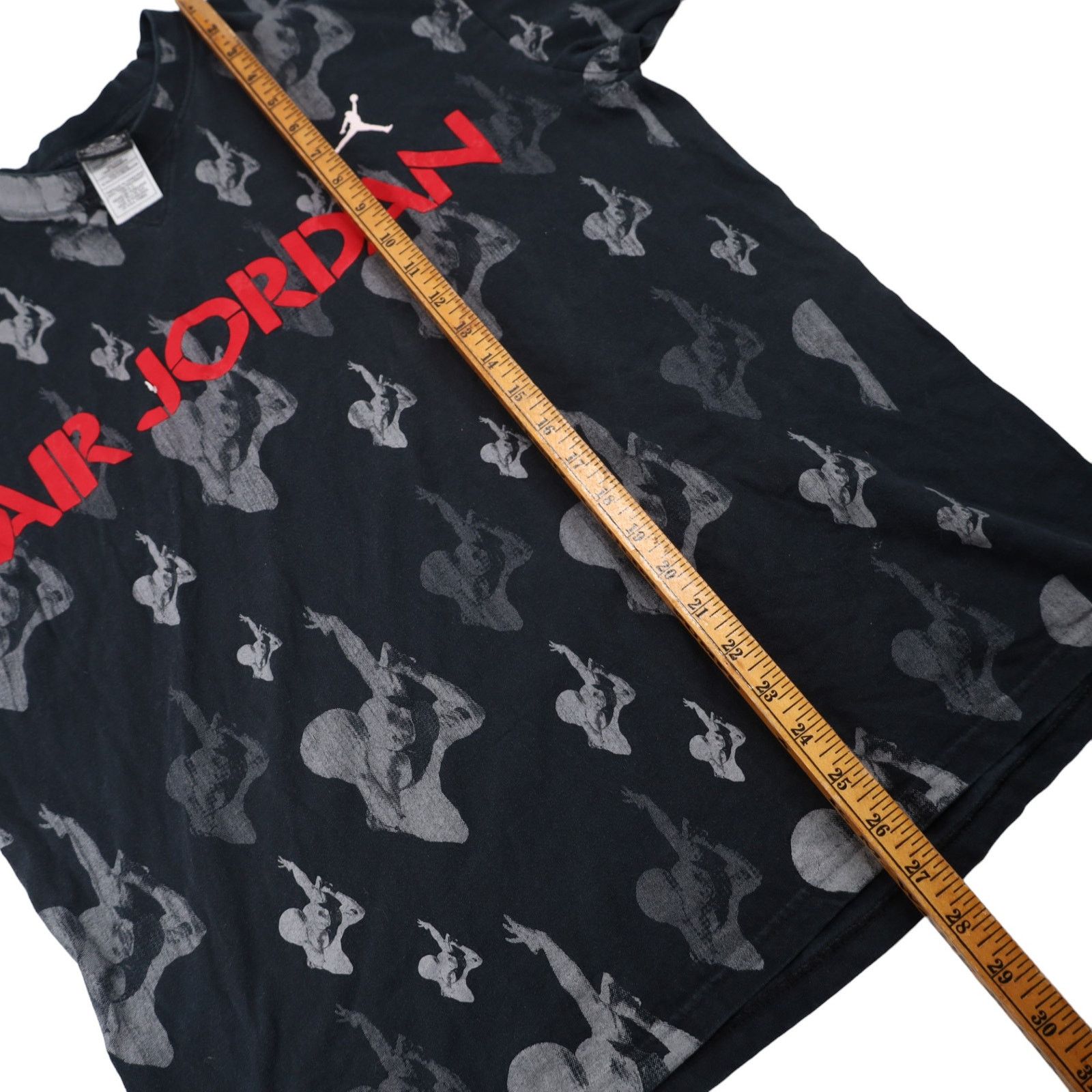Jordan Brand × Nike × Vintage Vintage Y2k Nike Air Jordan Allover Print Graphic T Shirt Size US M / EU 48-50 / 2 - 7 Thumbnail