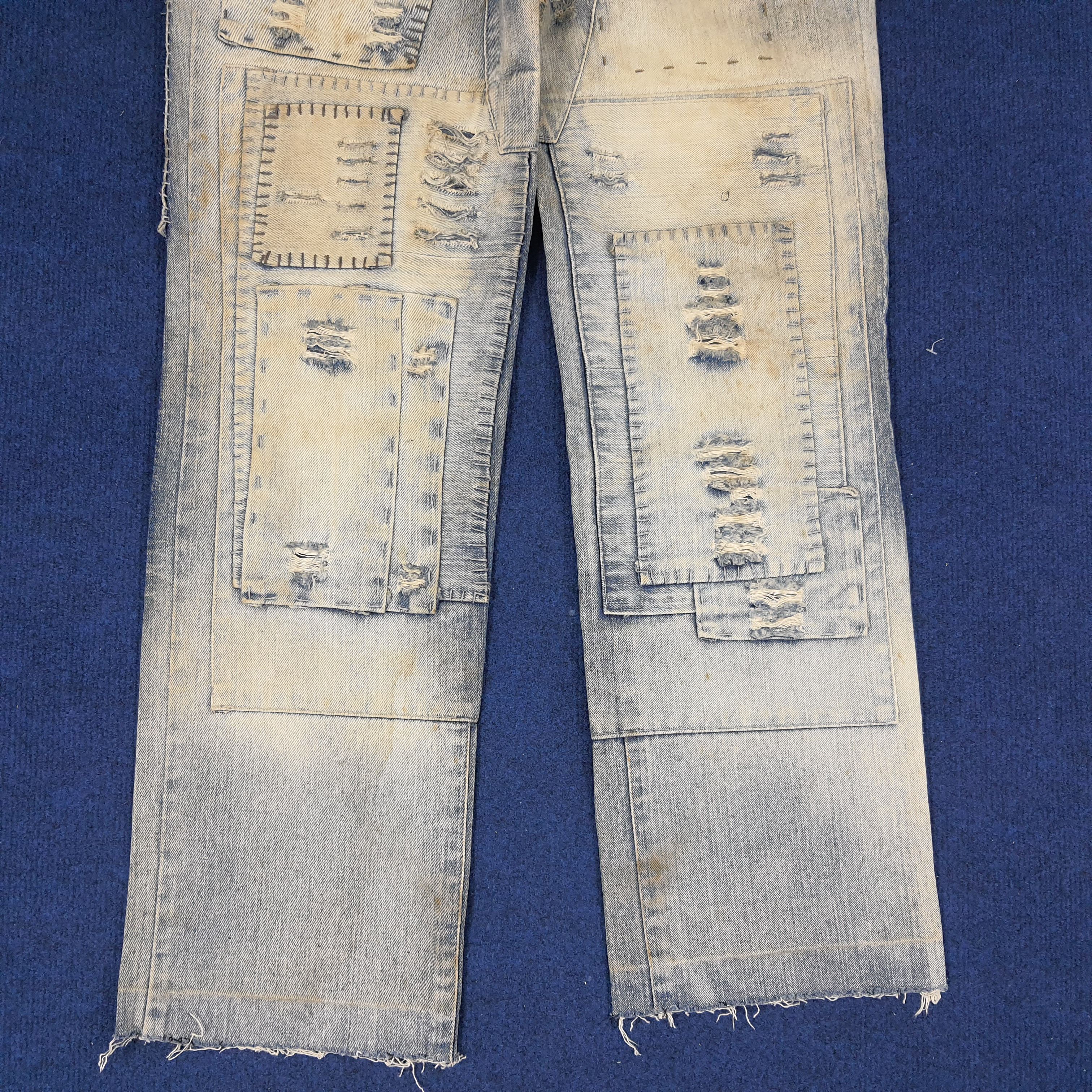 Designer × Satisfy × Vintage Vintage Satisfy Denim Rework Fashion Style Jeans Size US 30 / EU 46 - 3 Thumbnail